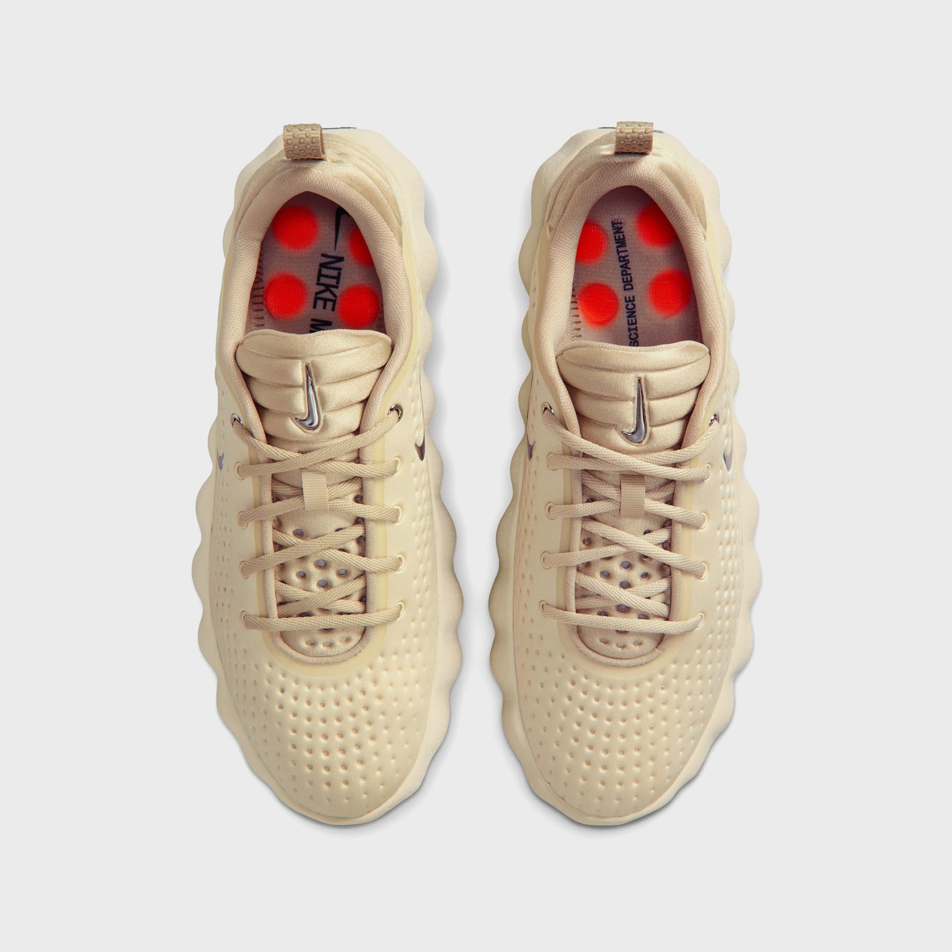 Nike Mind 002 - Light Khaki / Metallic Cool Grey / Desert Khaki / Hyper Crimson