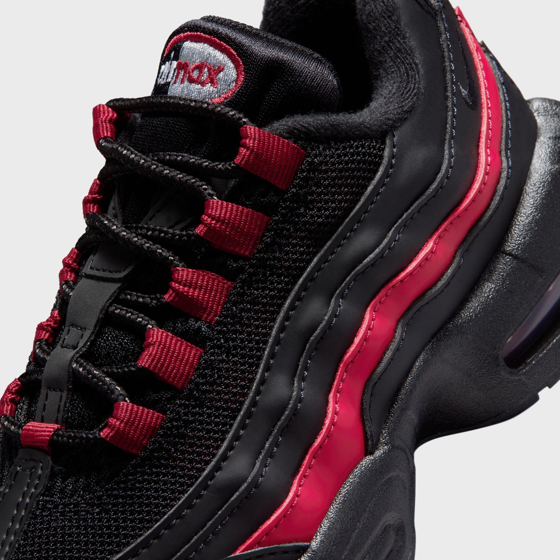 Nike PS Air Max 95 Recraft - Black / Team Crimson / Wolf Grey