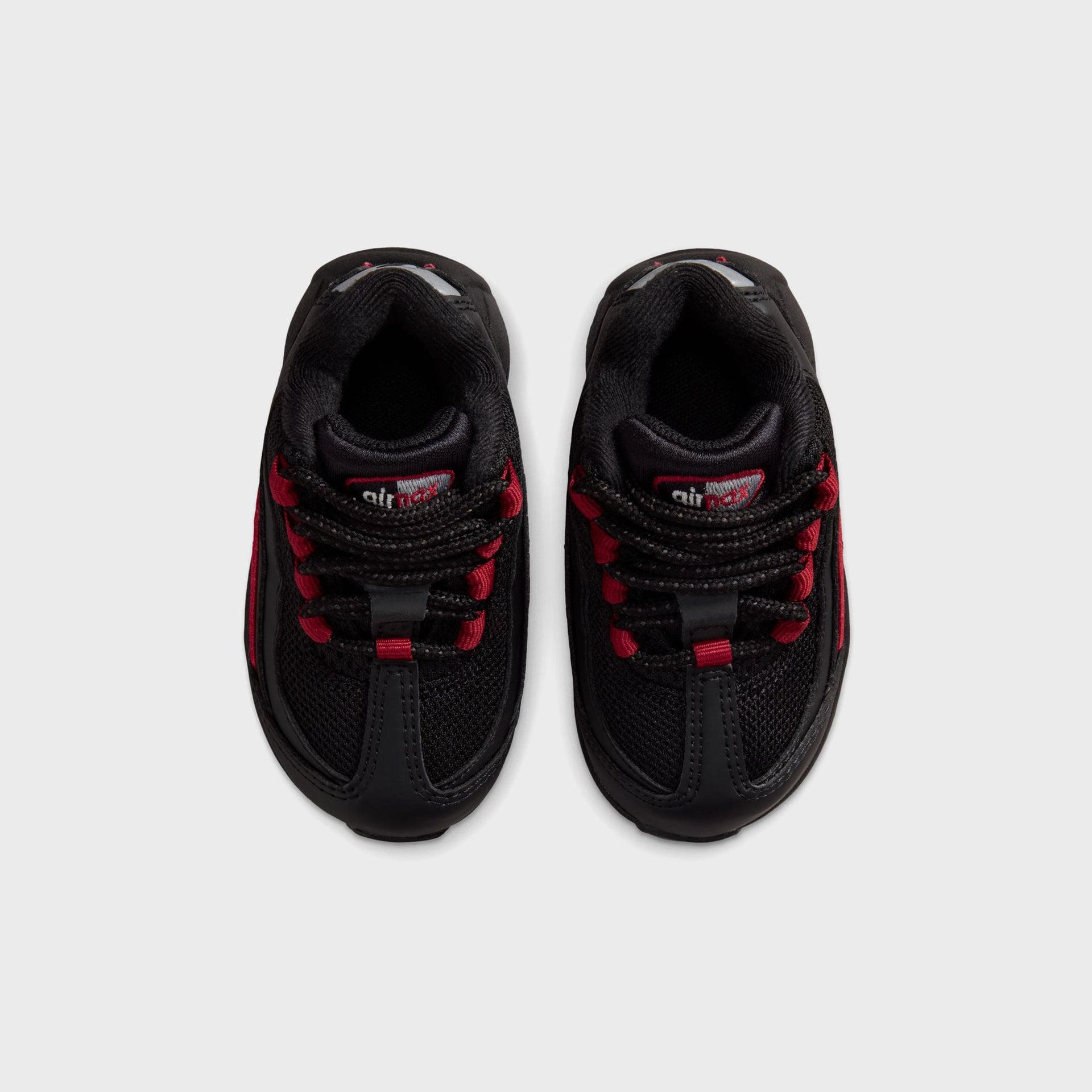 Nike TD Air Max 95 Recraft - Black / Team Crimson / Wolf Grey