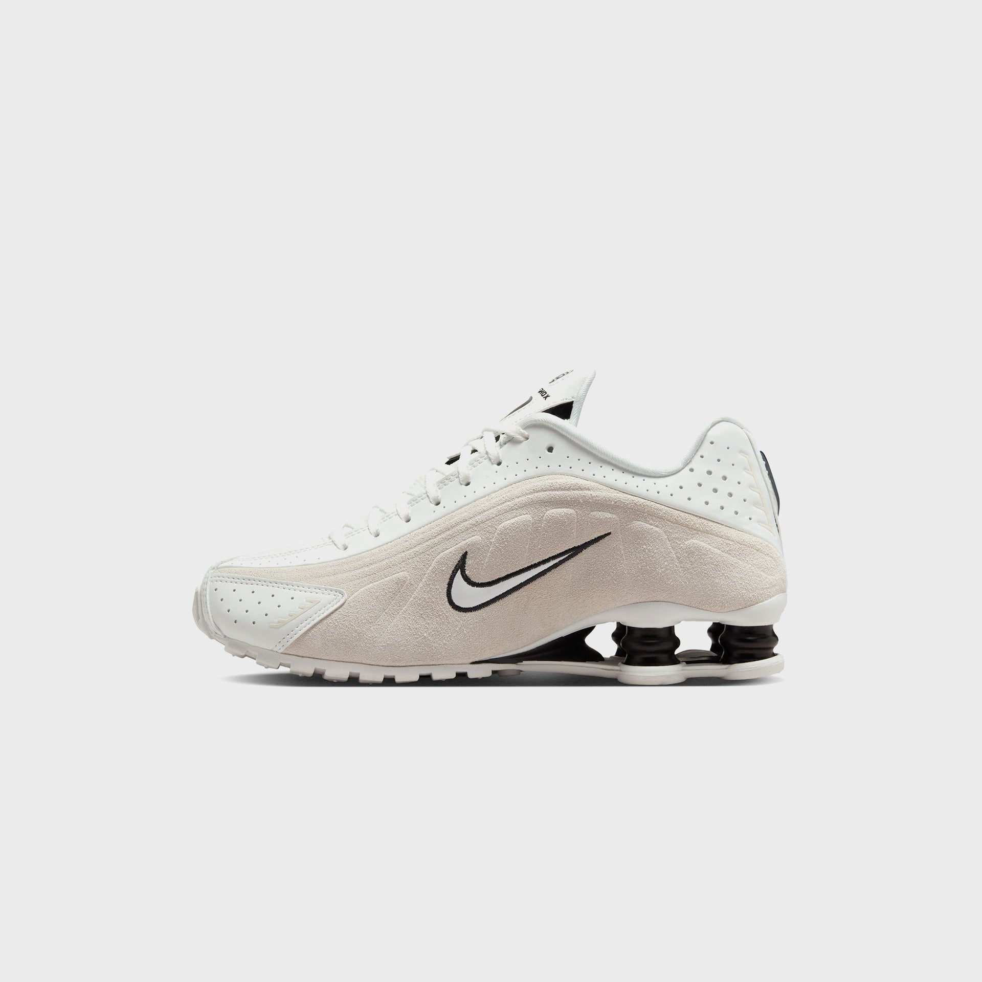 Nike WMNS Shox R4 - Summit White / Black / Light Orewood Brown