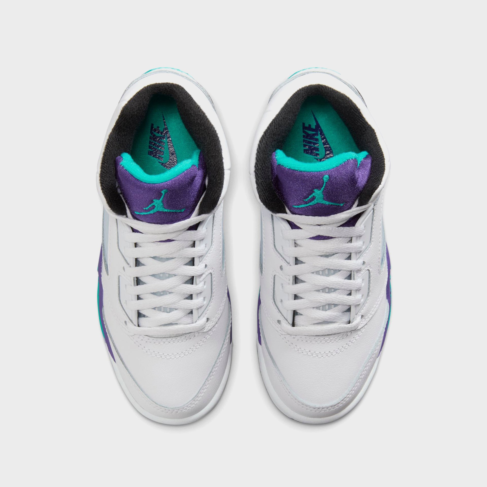 Jordan PS Air Jordan 5 - Black / New Emerald / Grape Ice