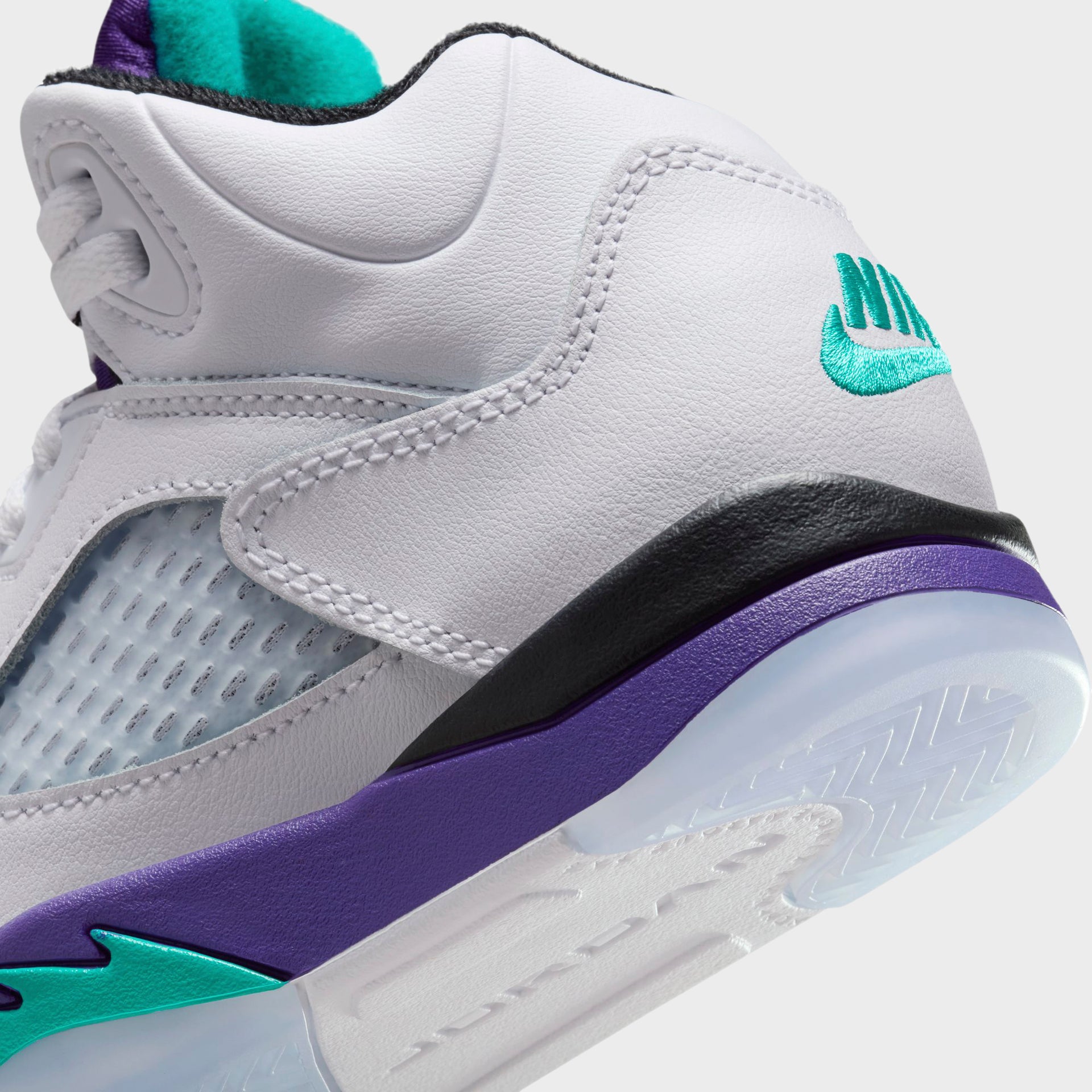 Jordan PS Air Jordan 5 - Black / New Emerald / Grape Ice