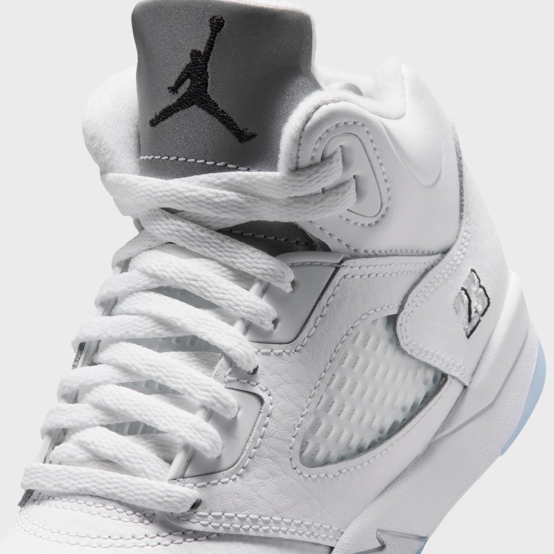 Jordan PS Air Jordan 5 Retro OG - White / Metallic Silver / Black