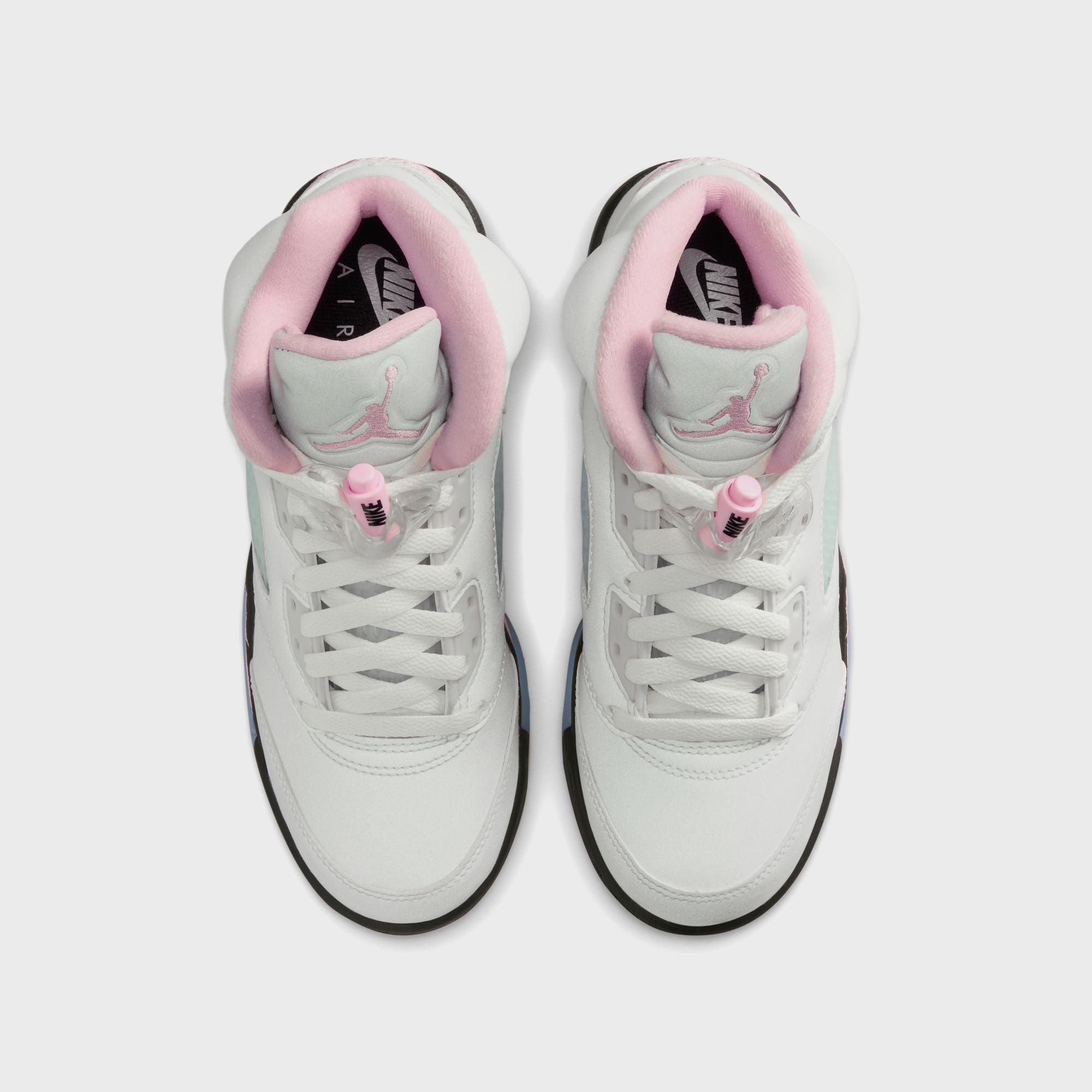 Jordan GS Air Jordan 5 Retro OG - White / Medium Soft Pink / Black