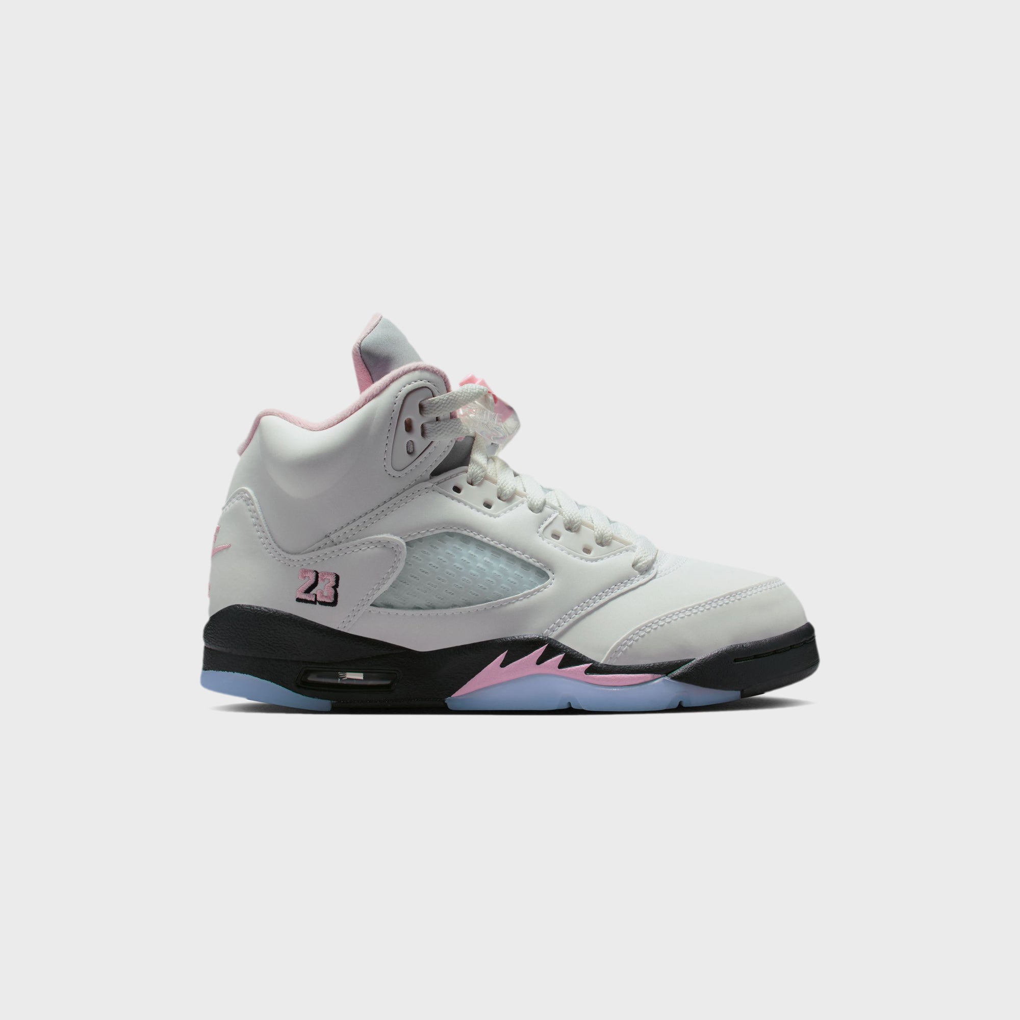 Jordan GS Air Jordan 5 Retro OG - White / Medium Soft Pink / Black