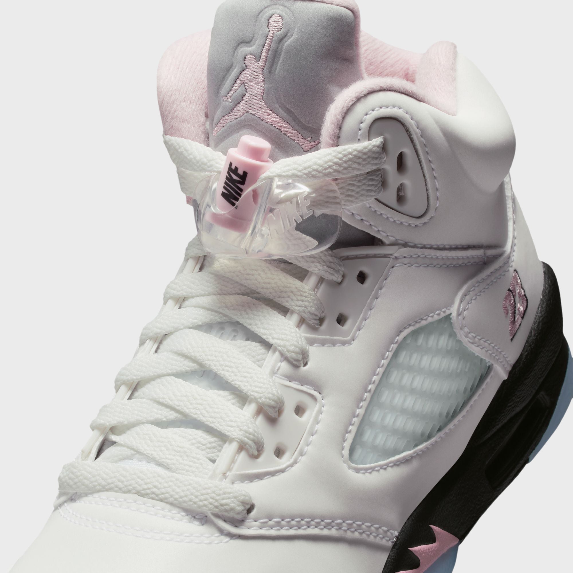 Jordan GS Air Jordan 5 Retro OG - White / Medium Soft Pink