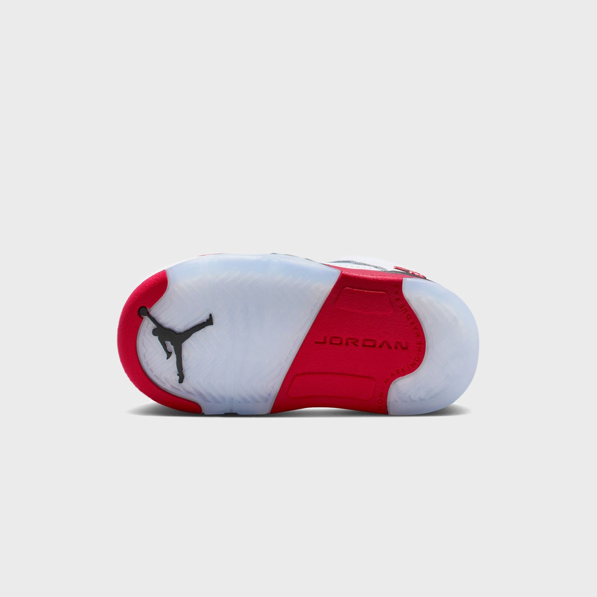 Nike TD Air Jordan 5 Retro OG - White / Fire Red / Black