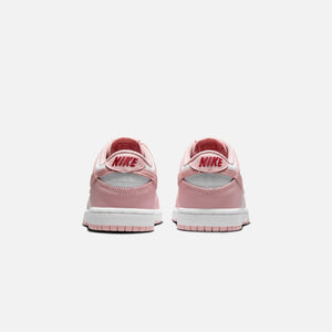 Nike PS Dunk Low - White / Pomegranate / Pink Glaze