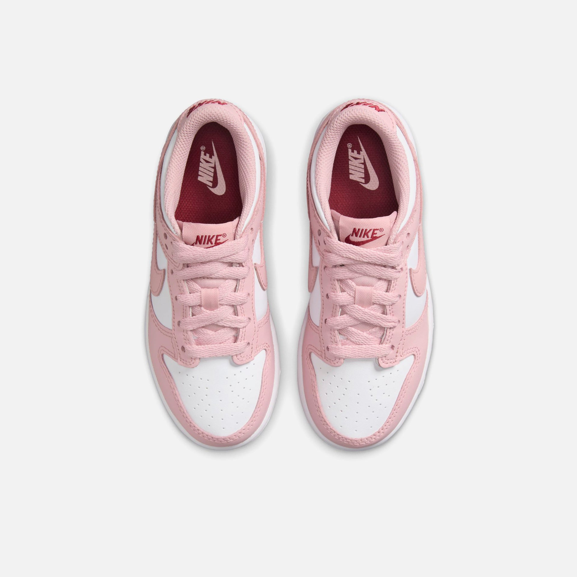 Nike PS Dunk Low - White / Pomegranate / Pink Glaze