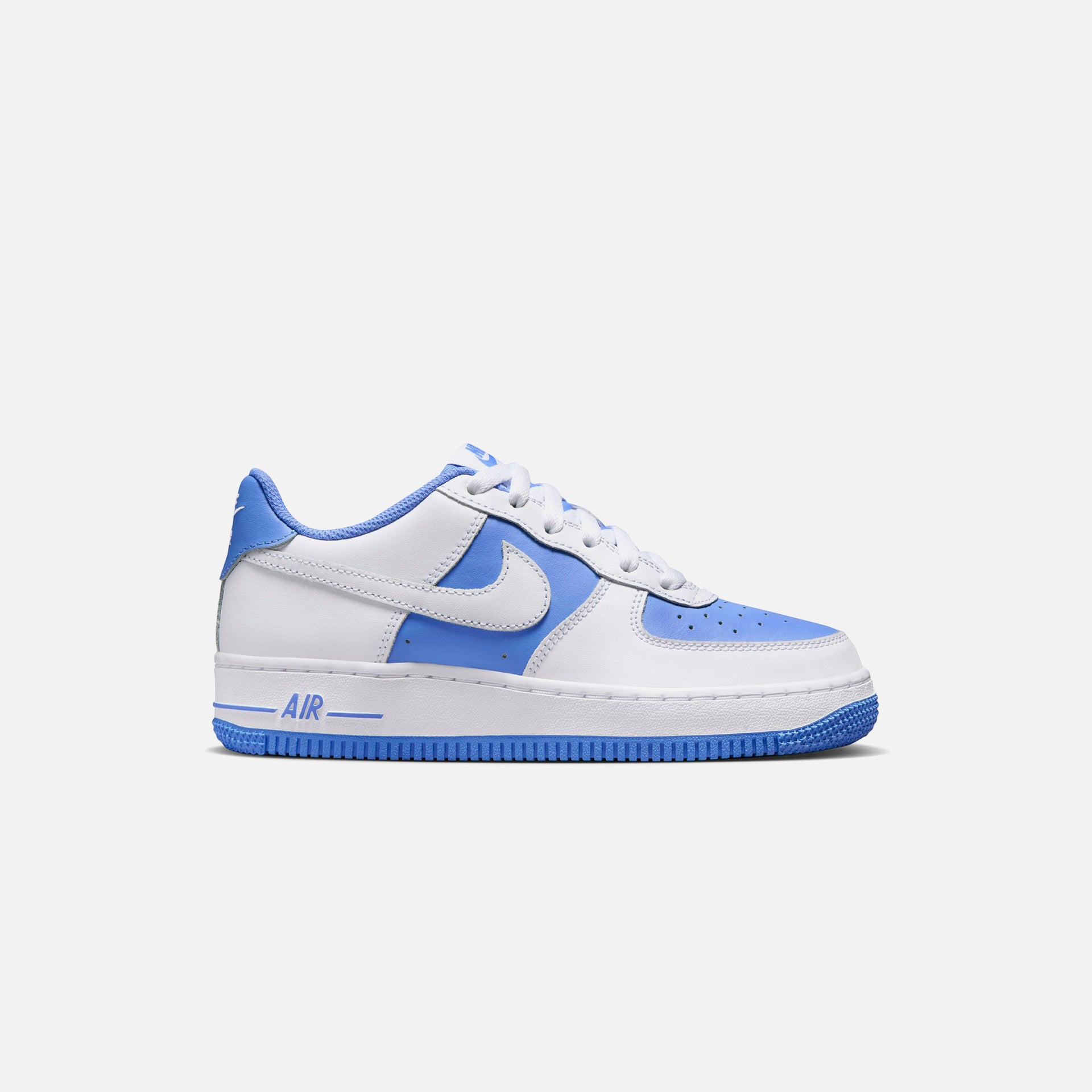 Nike GS Air Force 1 - White / Royal Pulse