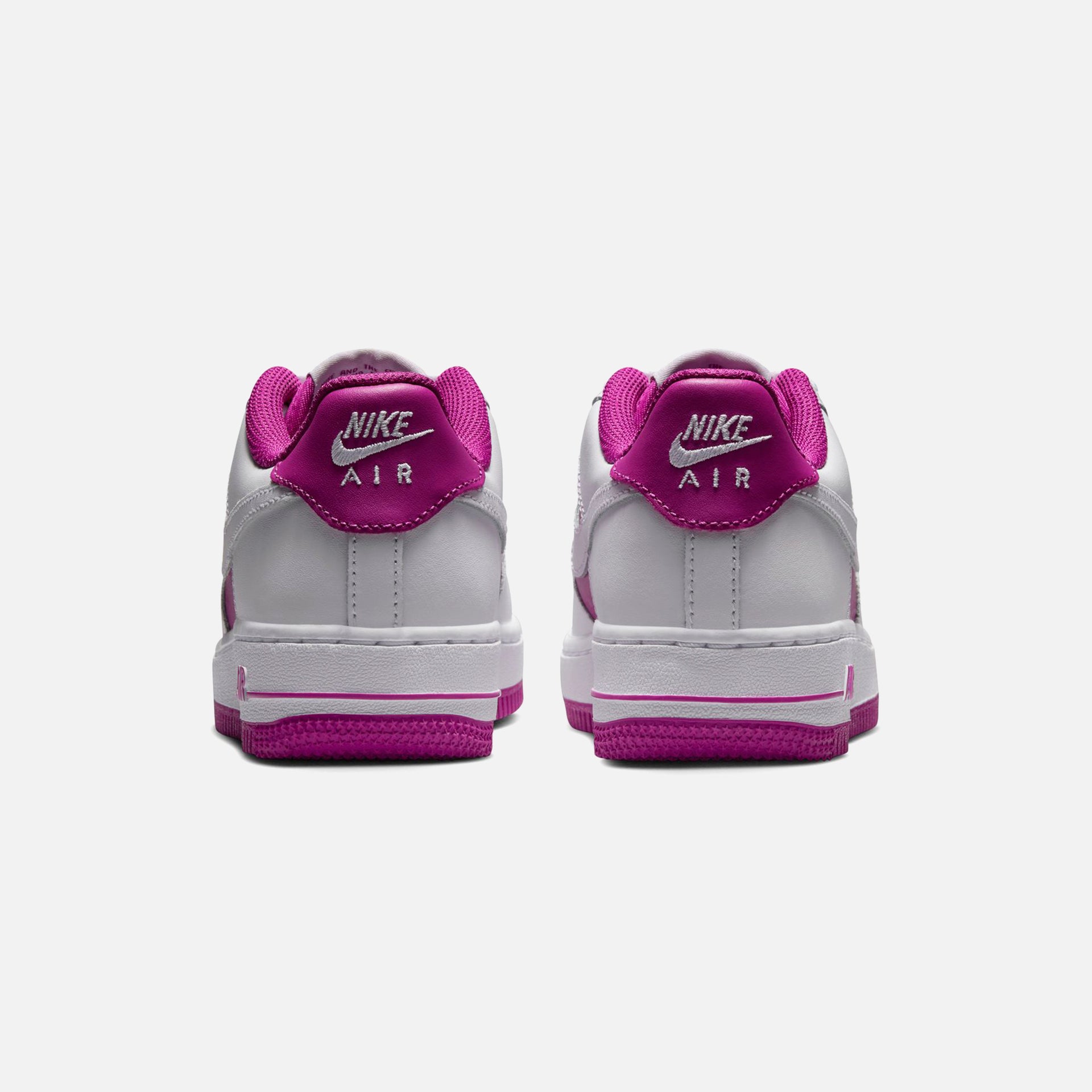 Nike GS Air Force 1 - White / Hot Fuchsia