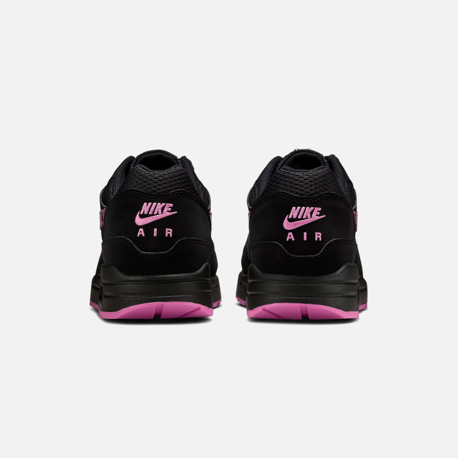 Nike Air Max 1  - Black / Playful Pink / University Red