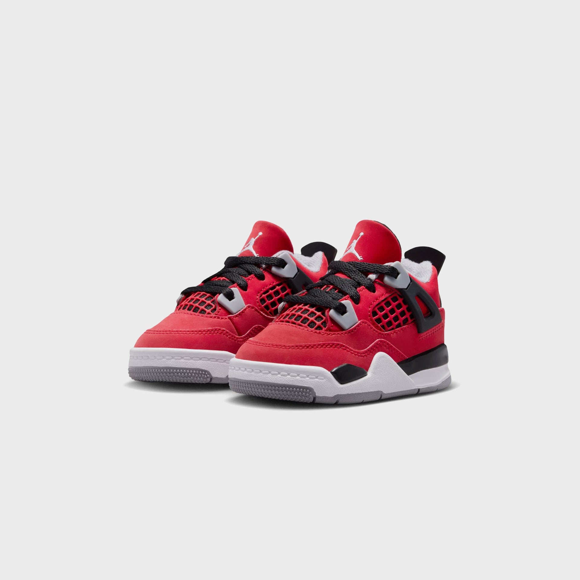 Jordan TD Jordan 4 - Fire Red / White / Black / Cement Grey