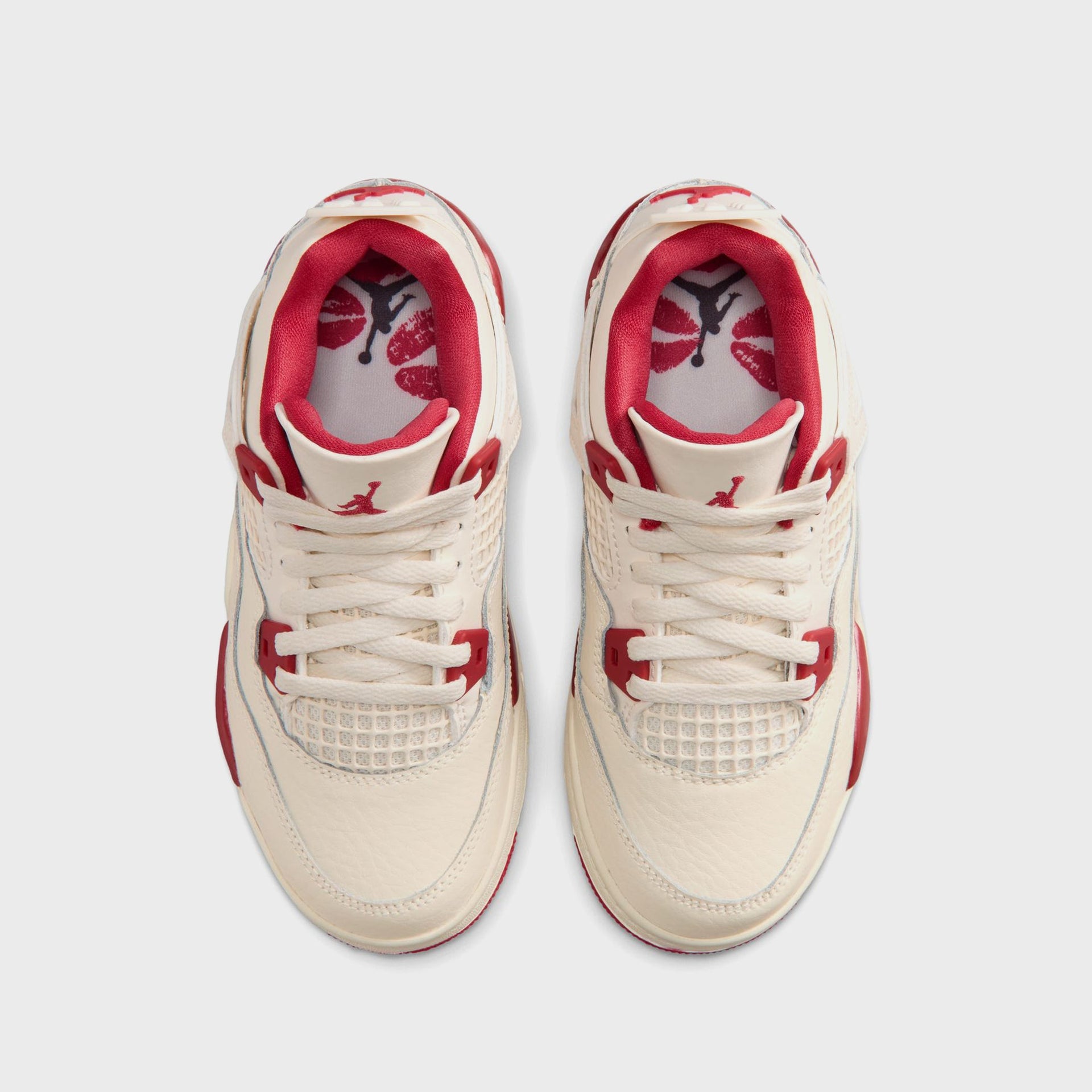 Jordan PS Air Jordan 4 Retro - Pale Ivory / Tough Red