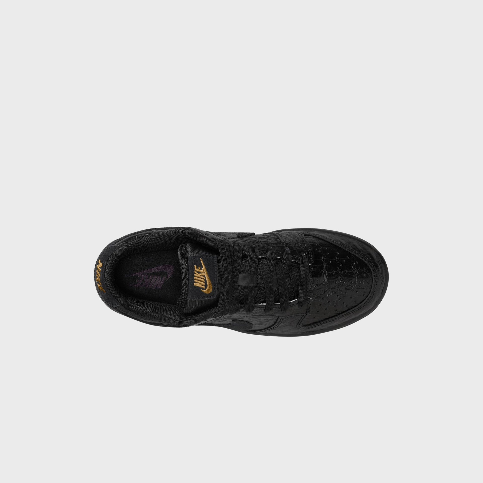 Nike WMNS Dunk Low - Black / Black / Metallic Gold / Off Noir