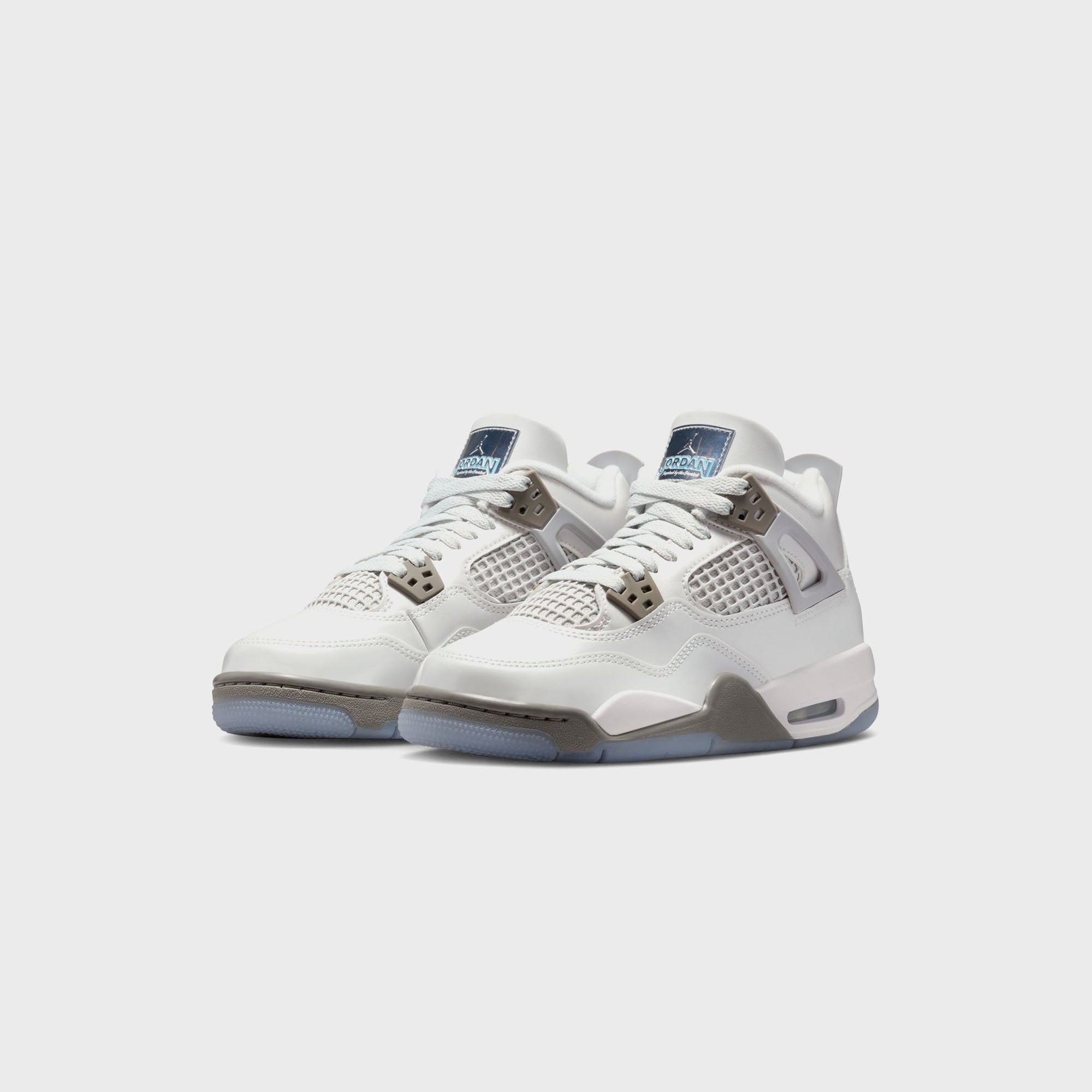 Jordan GS Air Jordan 4 Retro - Photon Dust / Blue Chill – Kith