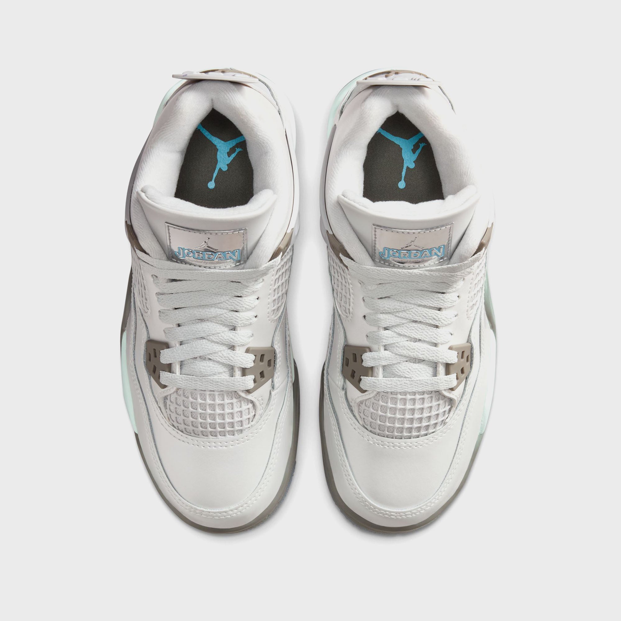 Jordan GS Air Jordan 4 Retro - Photon Dust / Blue Chill – Kith