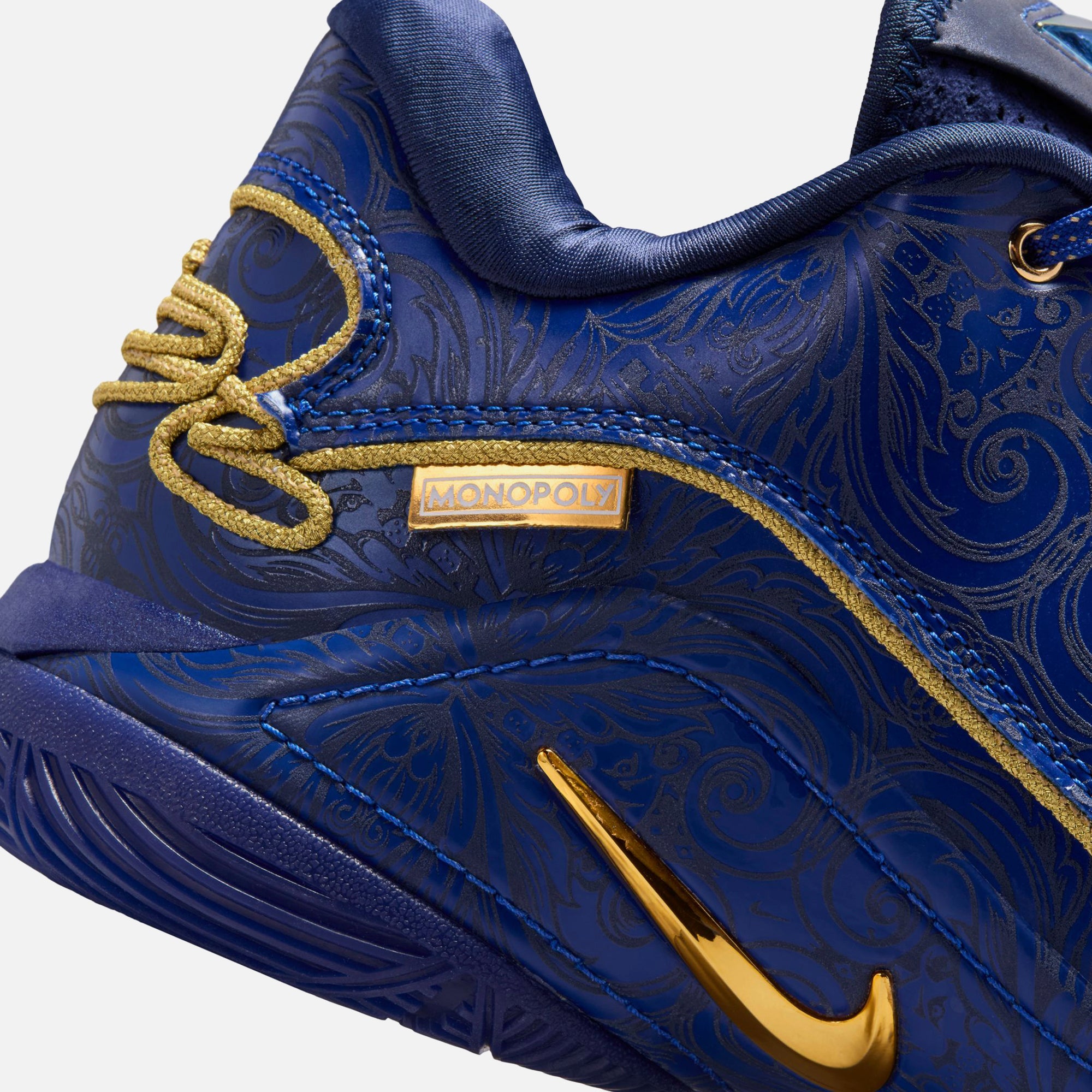 Nike x Monopoly LeBron 22 - Deep Royal Blue / Metallic Gold