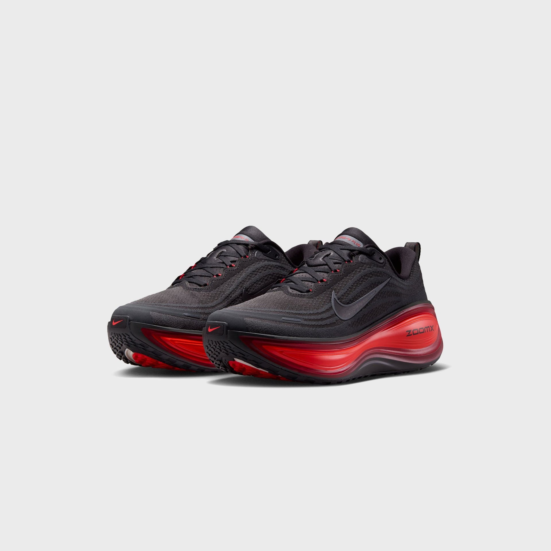 Nike Vomero Plus - Anthracite / Black / Bright Crimson / University Red