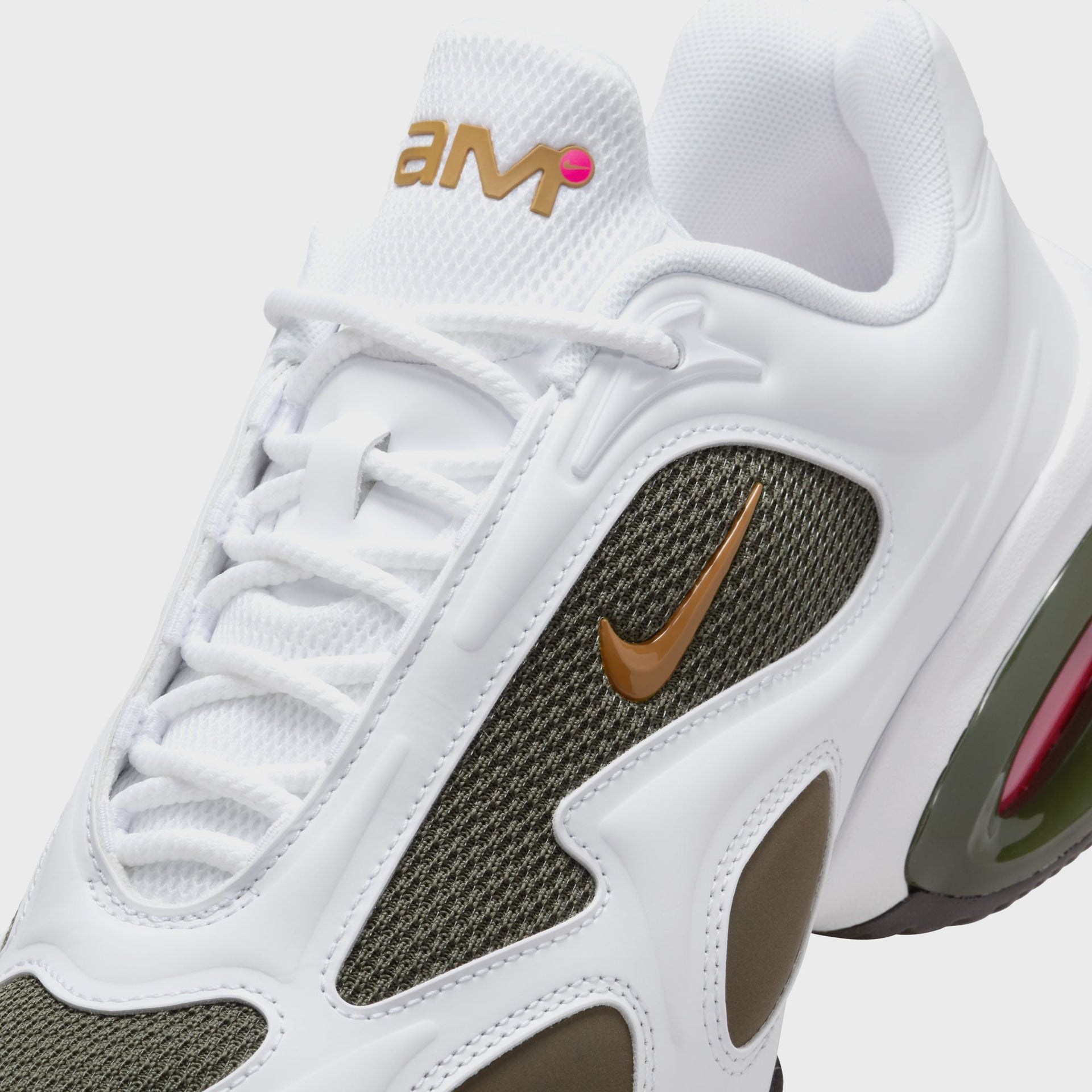 Nike WMNS x Veneda Carter Air Max Muse - White / Cargo Khaki / Velvet Brown / Hyper Pink