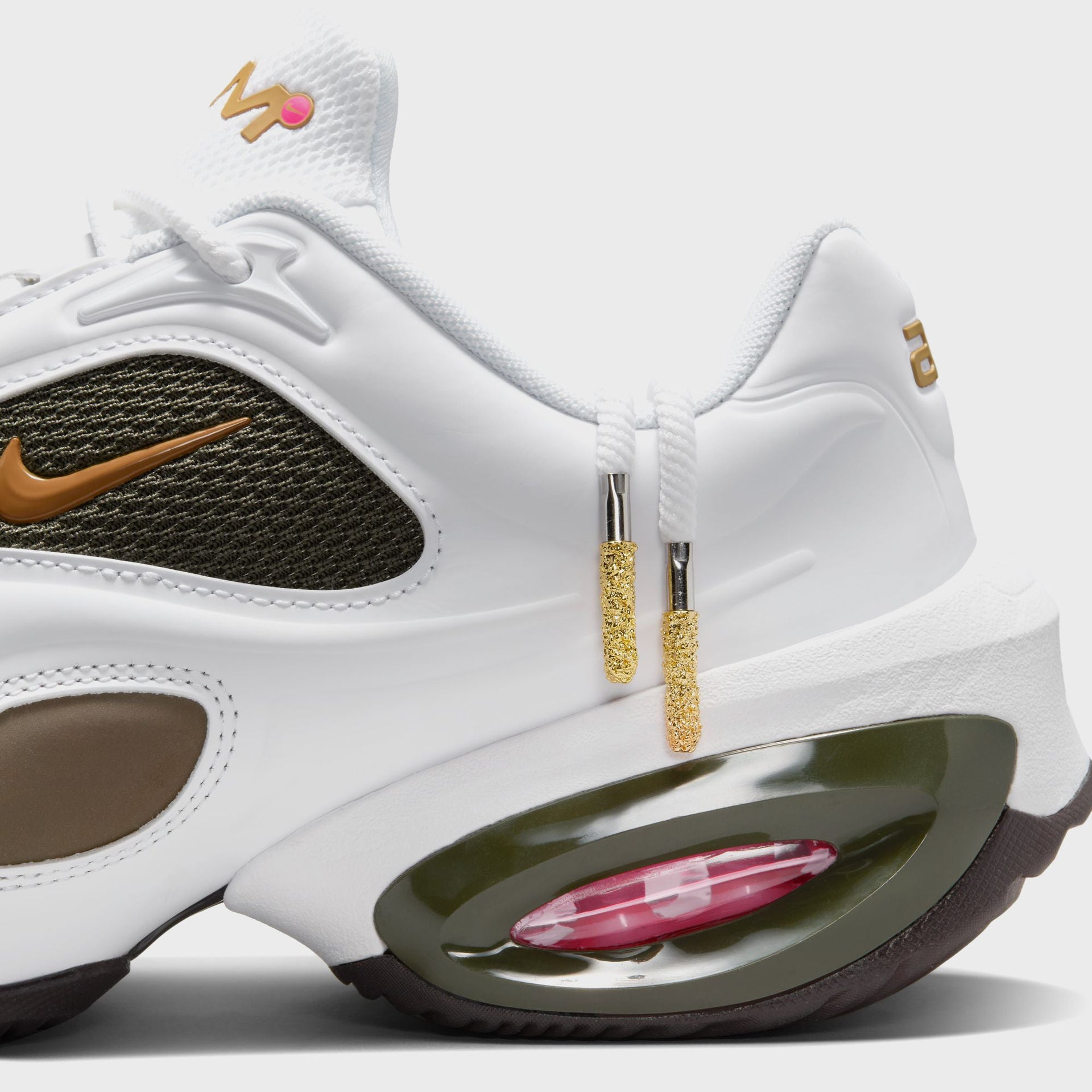 Nike WMNS x Veneda Carter Air Max Muse - White / Cargo Khaki / Velvet Brown / Hyper Pink