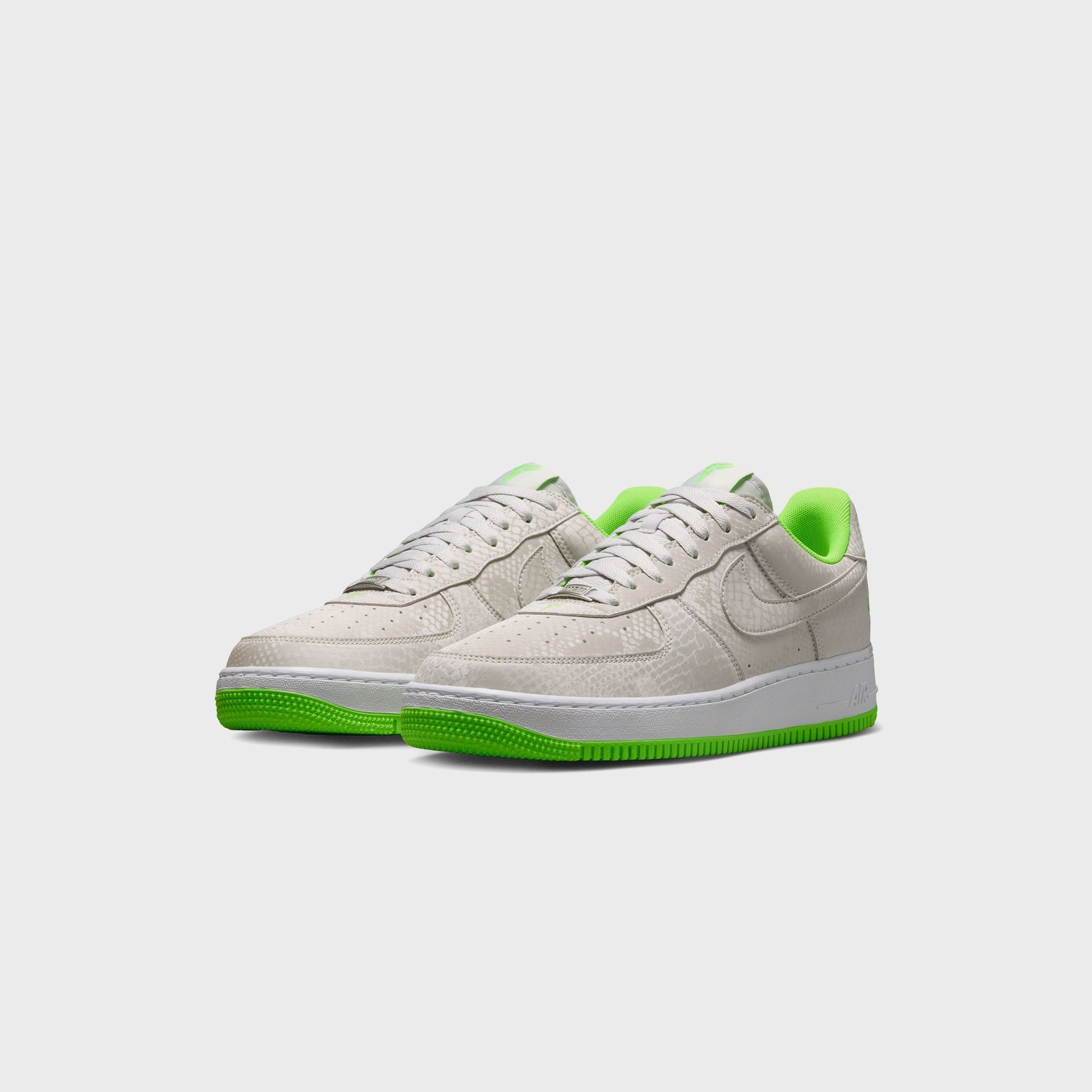 Nike Air Force 1 Low - Vast Grey / White / Electric Green