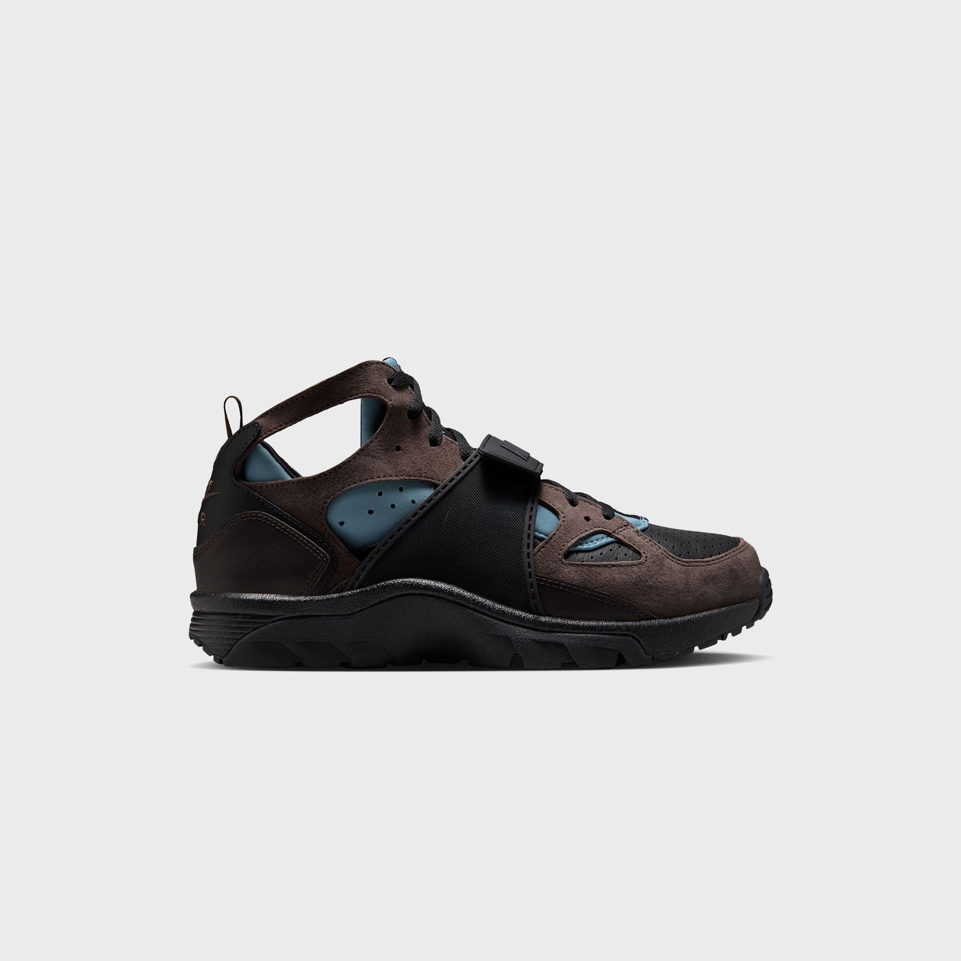huaraches nike kids girls shoes - Black / Baroque Brown / Smokey Blue