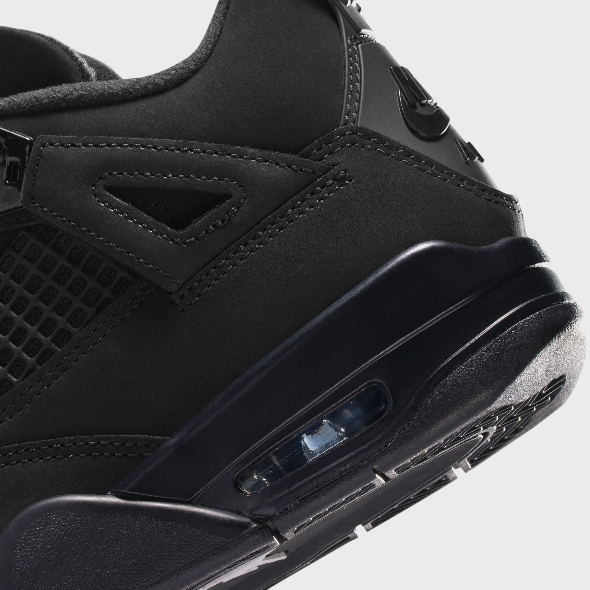 Jordan GS Air Jordan 4 Retro - Black / Light Graphite – Kith