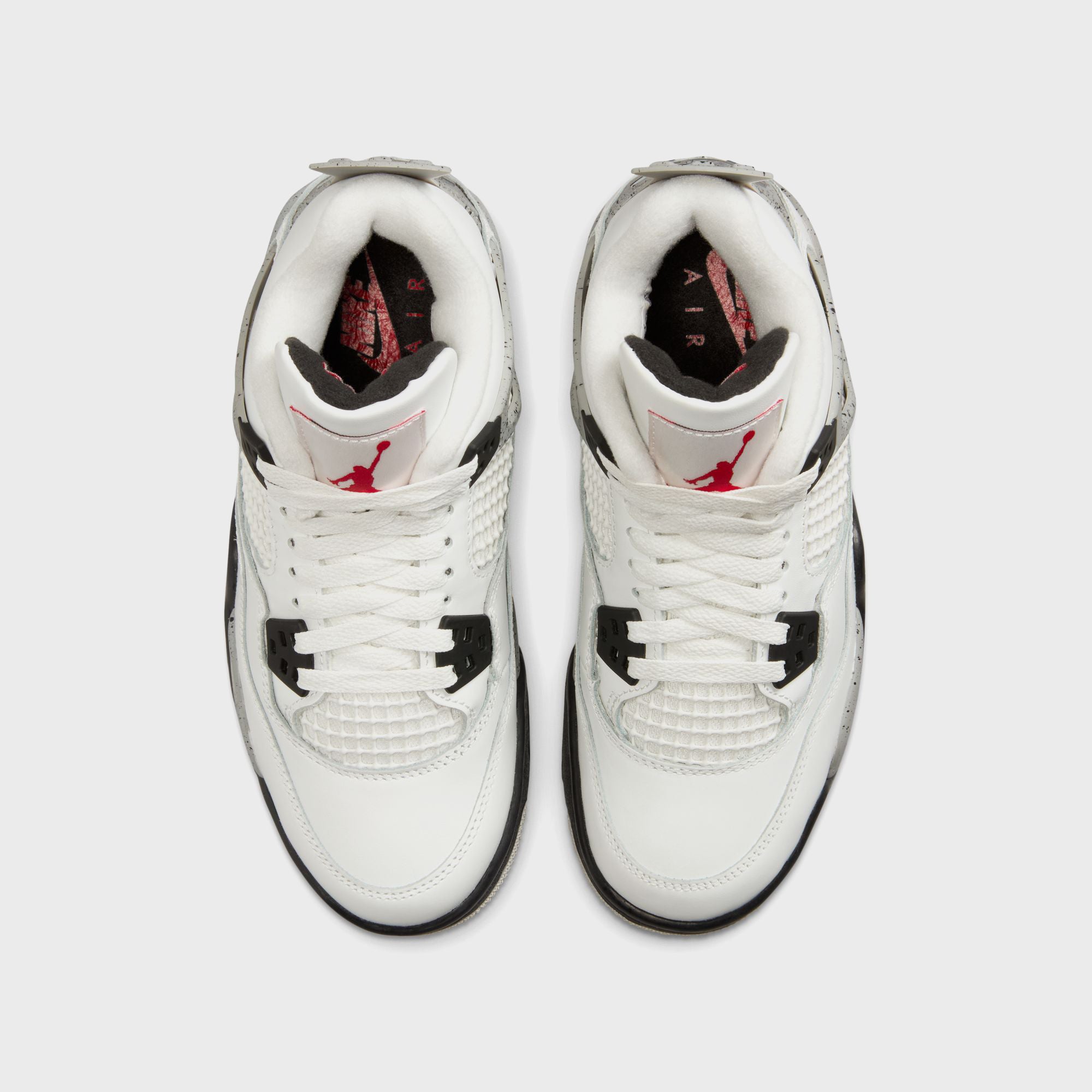 Jordan GS Air Jordan 4 Retro - Summit White / Fire Red