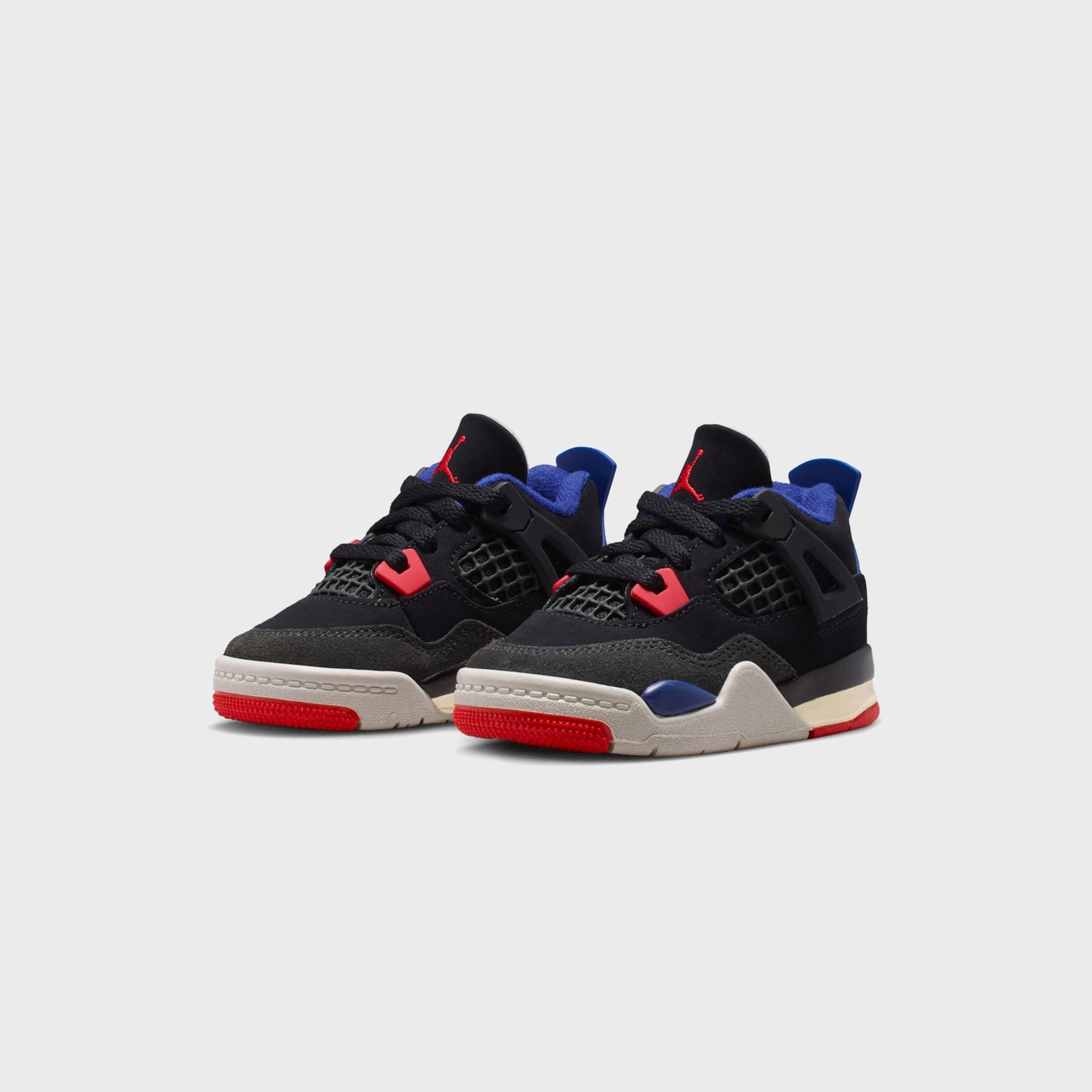 Jordan TD Air Jordan 4 Retro OG Rare Air - Black / Fire Red / Deep Royal Blue /  Dark Smoke Grey / Tech Grey