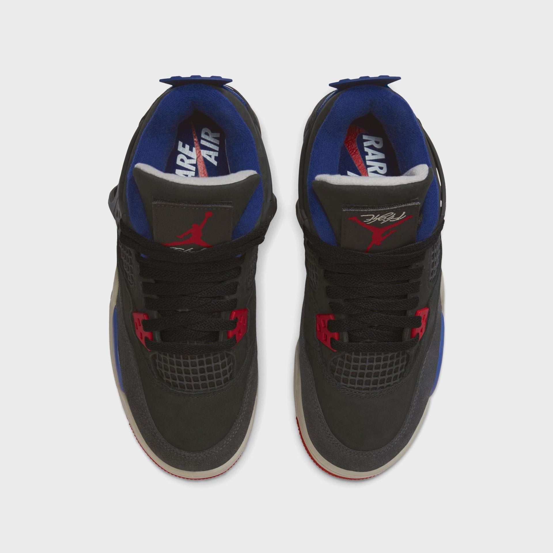 Jordan TD Air Jordan 4 Retro OG Rare Air - Black / Fire Red / Deep Royal Blue /  Dark Smoke Grey / Tech Grey