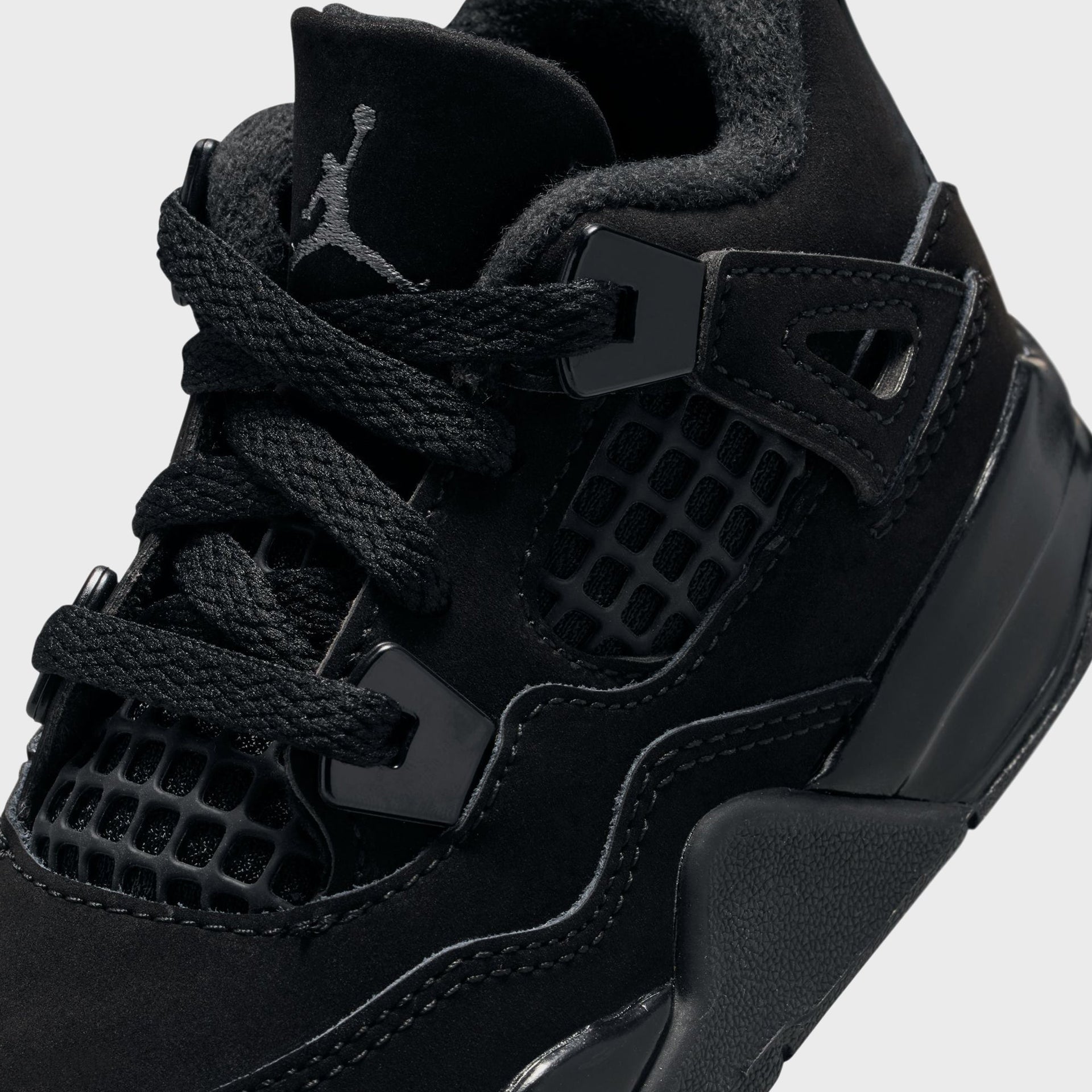 Jordan TD Air Jordan 4 Retro - Black / Light Graphite