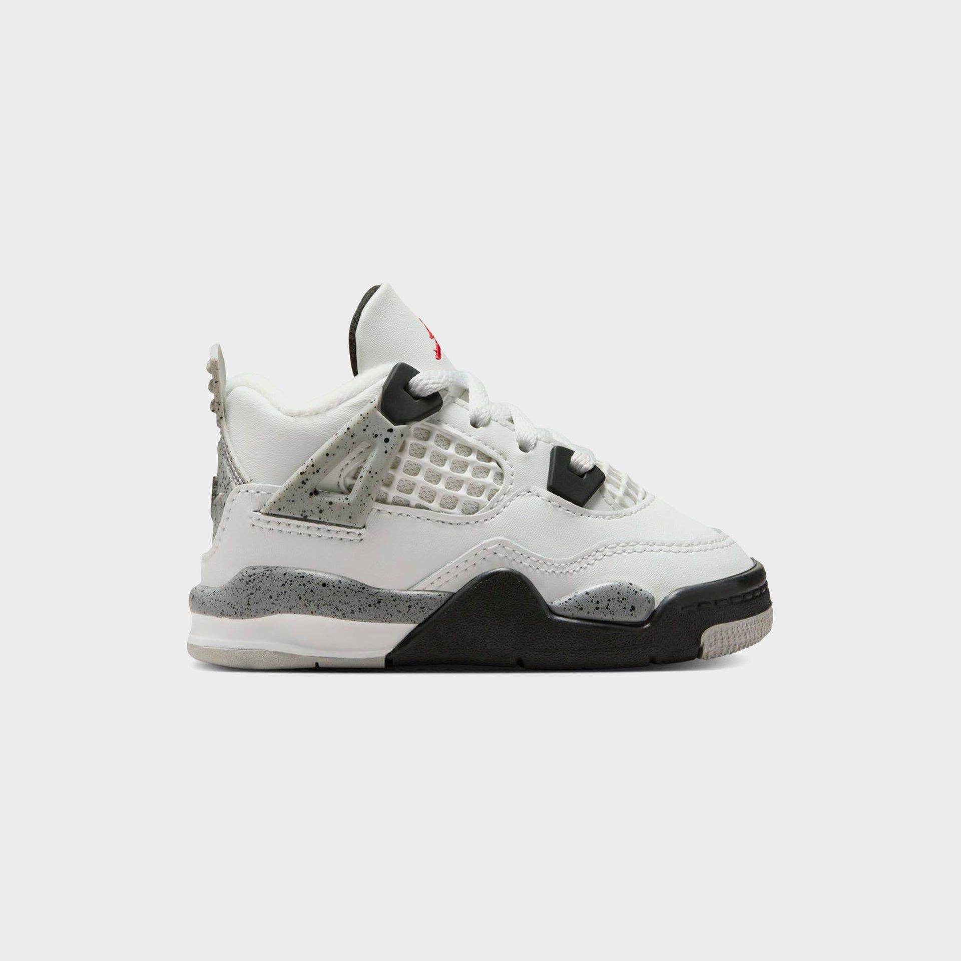 Nike TD Air Jordan 4 Retro - Summit White / Fire Red / Tech Grey / Black