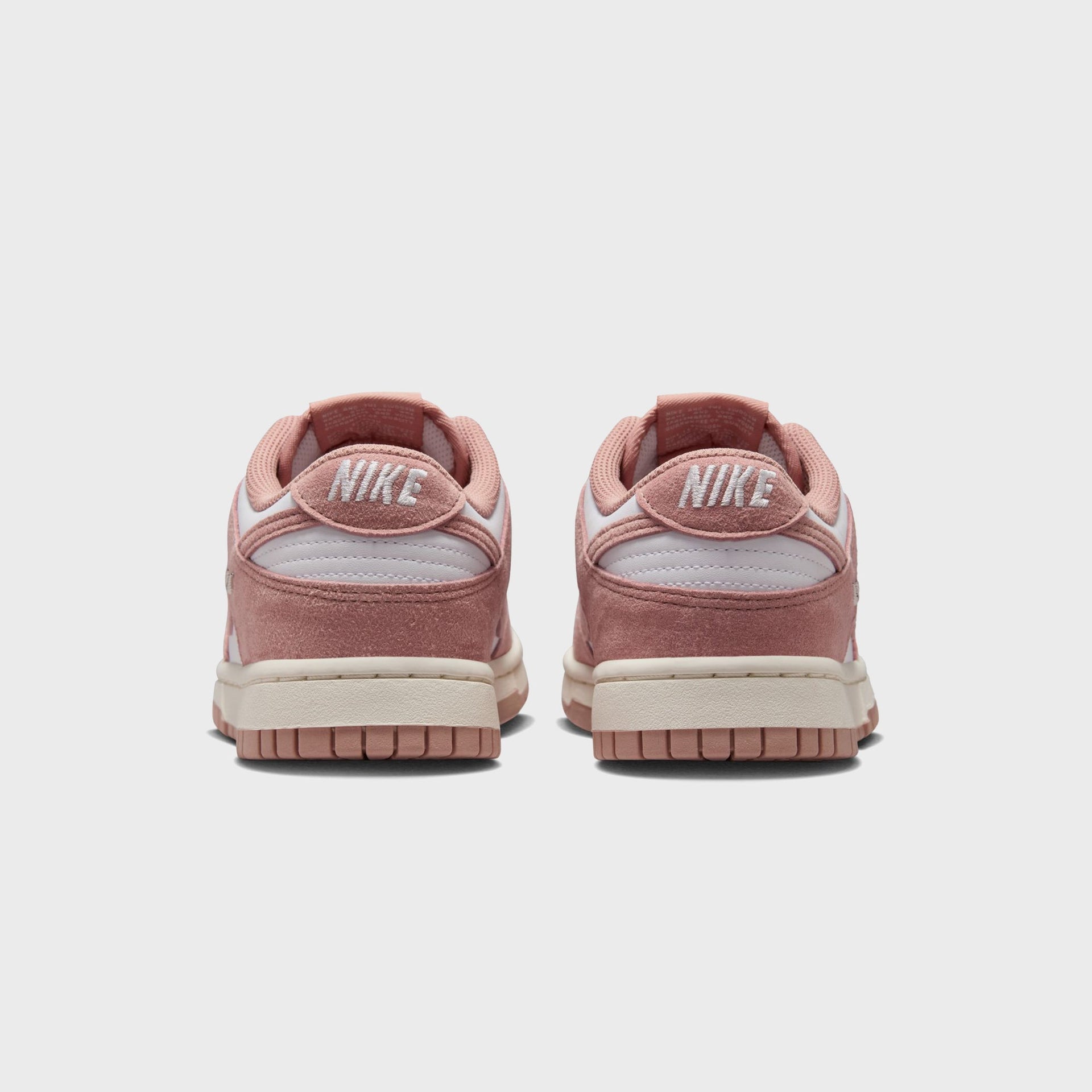 Nike WMNS Dunk Low - White / Particle Pink / Sail / Metallic Silver
