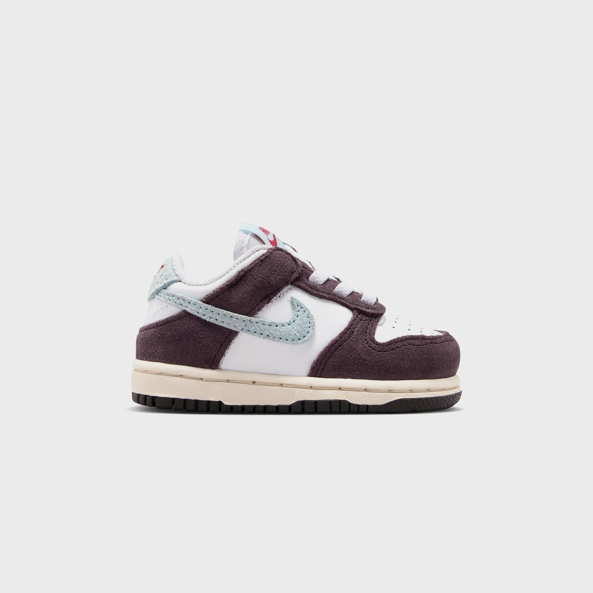 Nike TD Dunk Low SE - White / Glacier Blue / Burgundy Ash