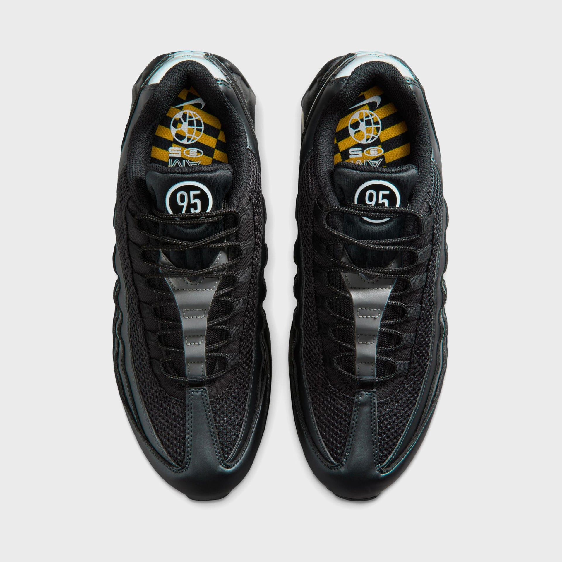 Nike Air Max 95 Big Bubble - Black / University Gold / Metallic Silver / White