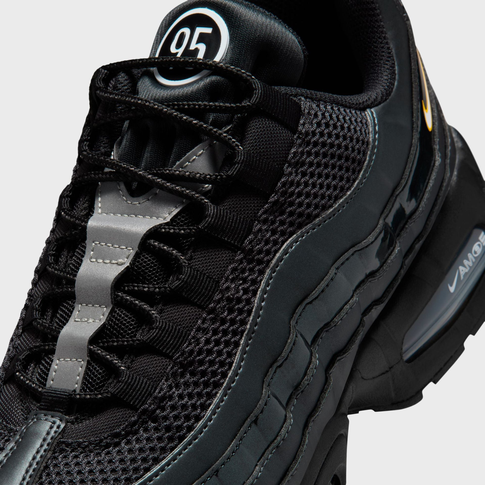 Nike Air Max 95 Big Bubble - Black / University Gold / Metallic Silver / White