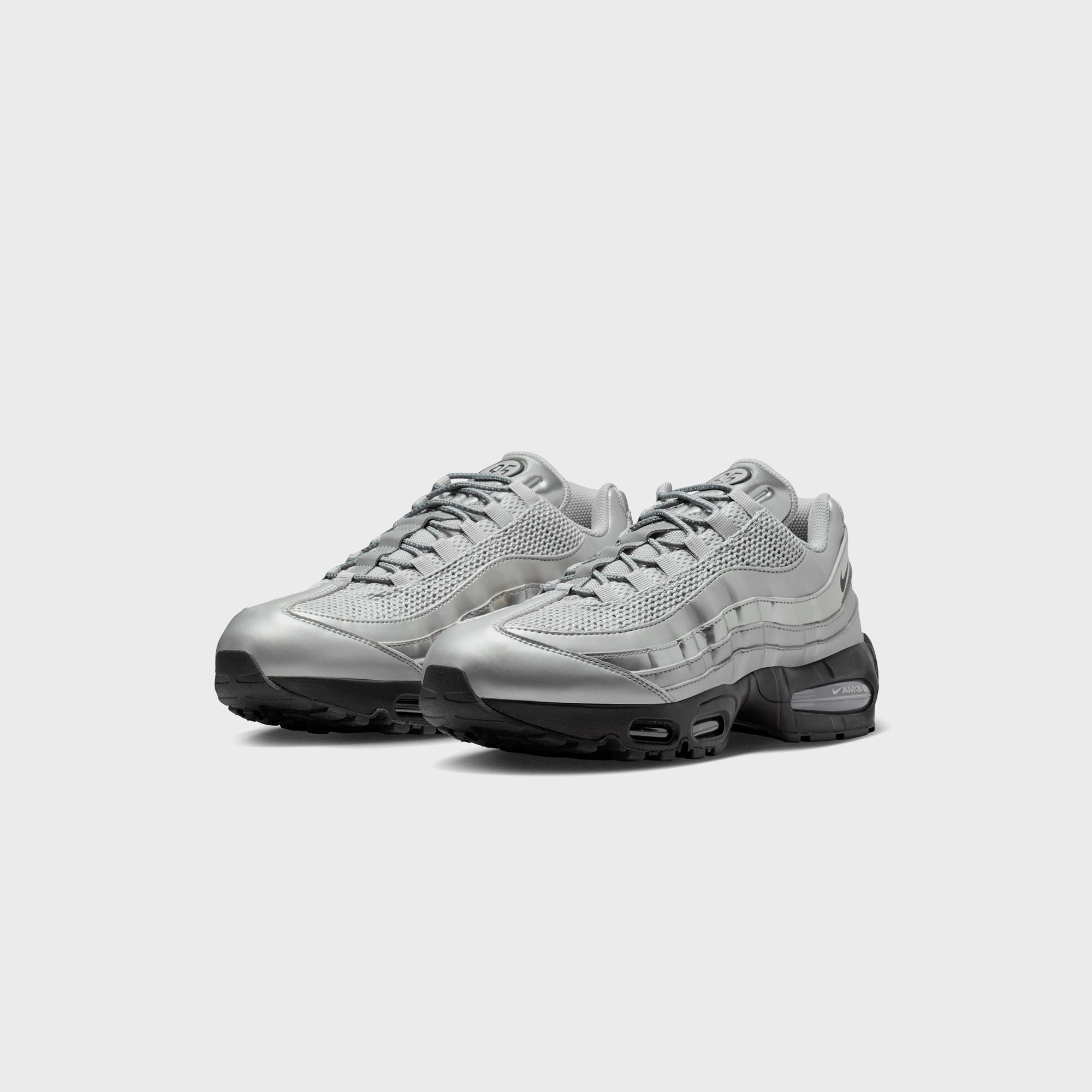 Nike Air Max 95 Big Bubble - Metallic Silver / Black – Kith