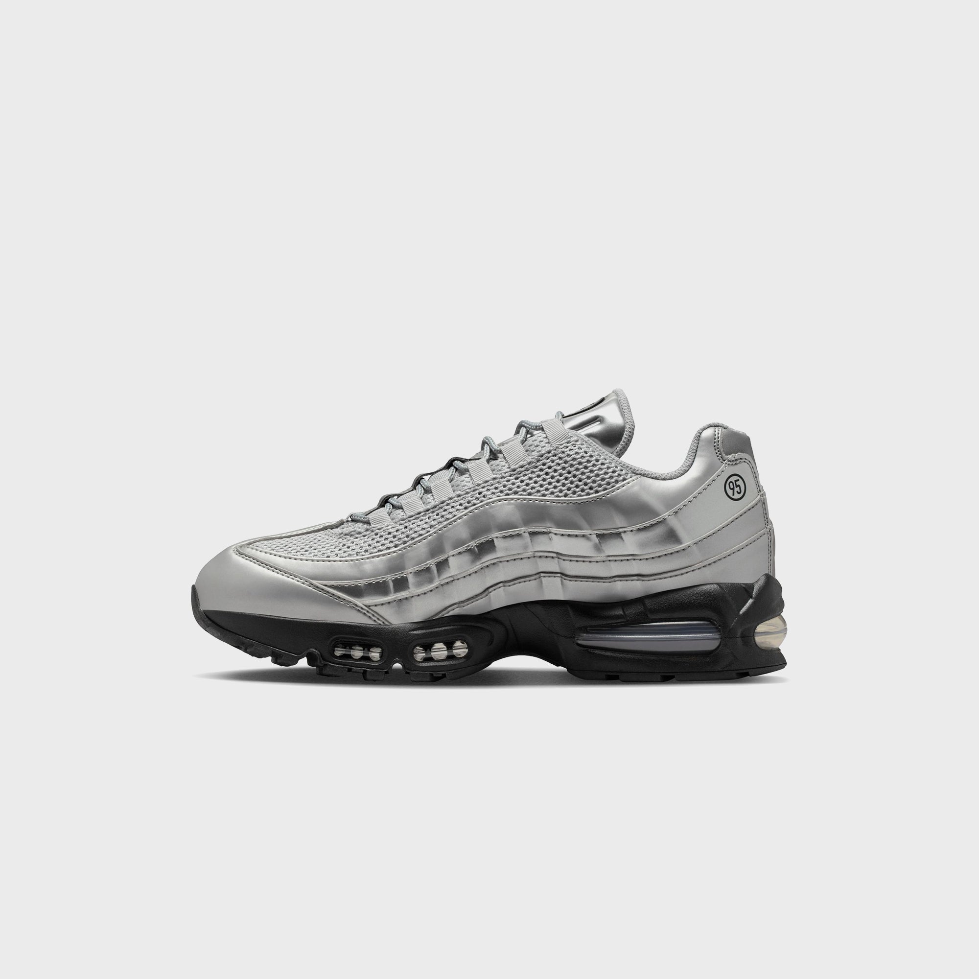 Nike Air Max 95 フィギュア Nike Air Max 95 Big Bubble - Metallic Silver / Black – Kith