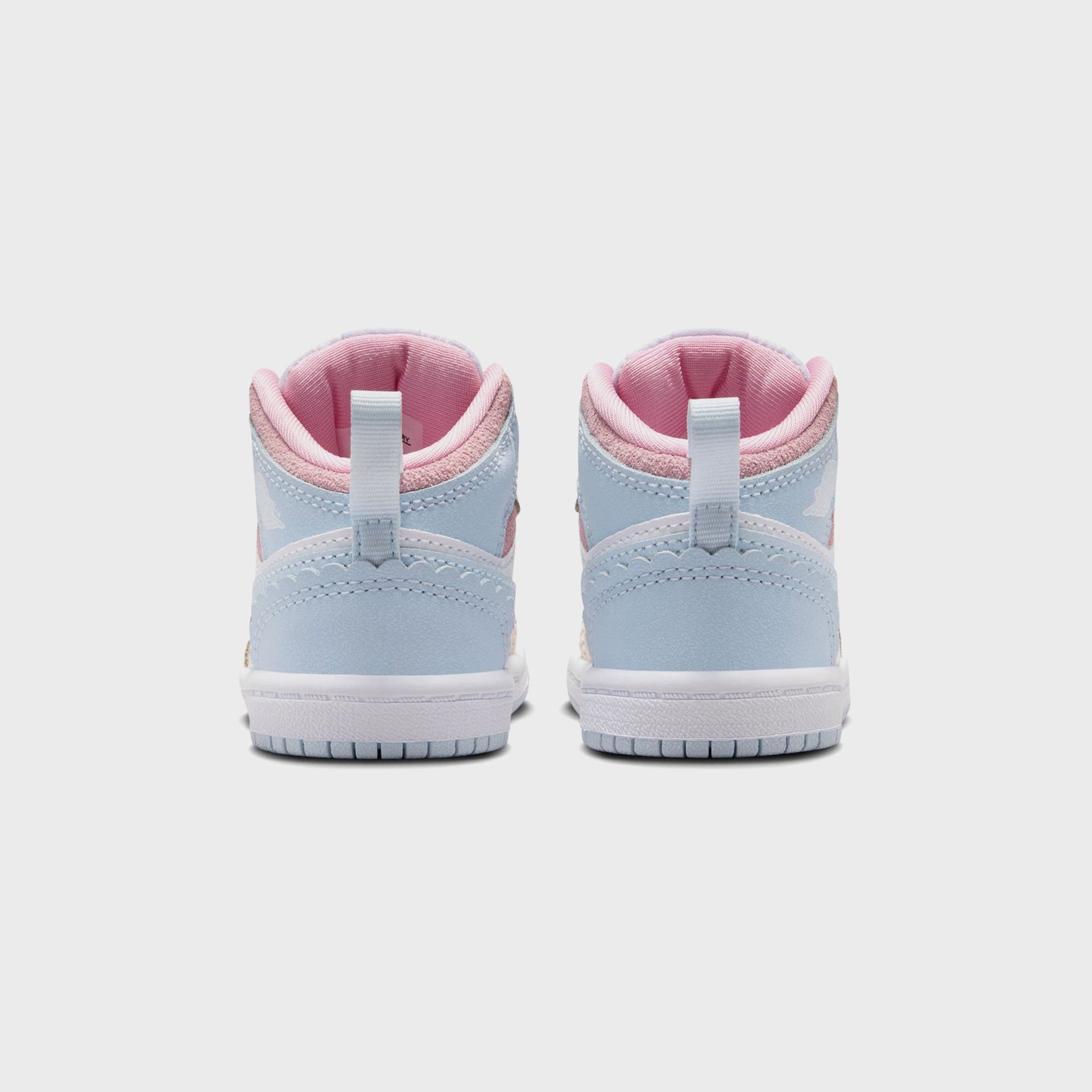 Nike TD Air Jordan Mid SE - Half Blue / Pale Ivory / White