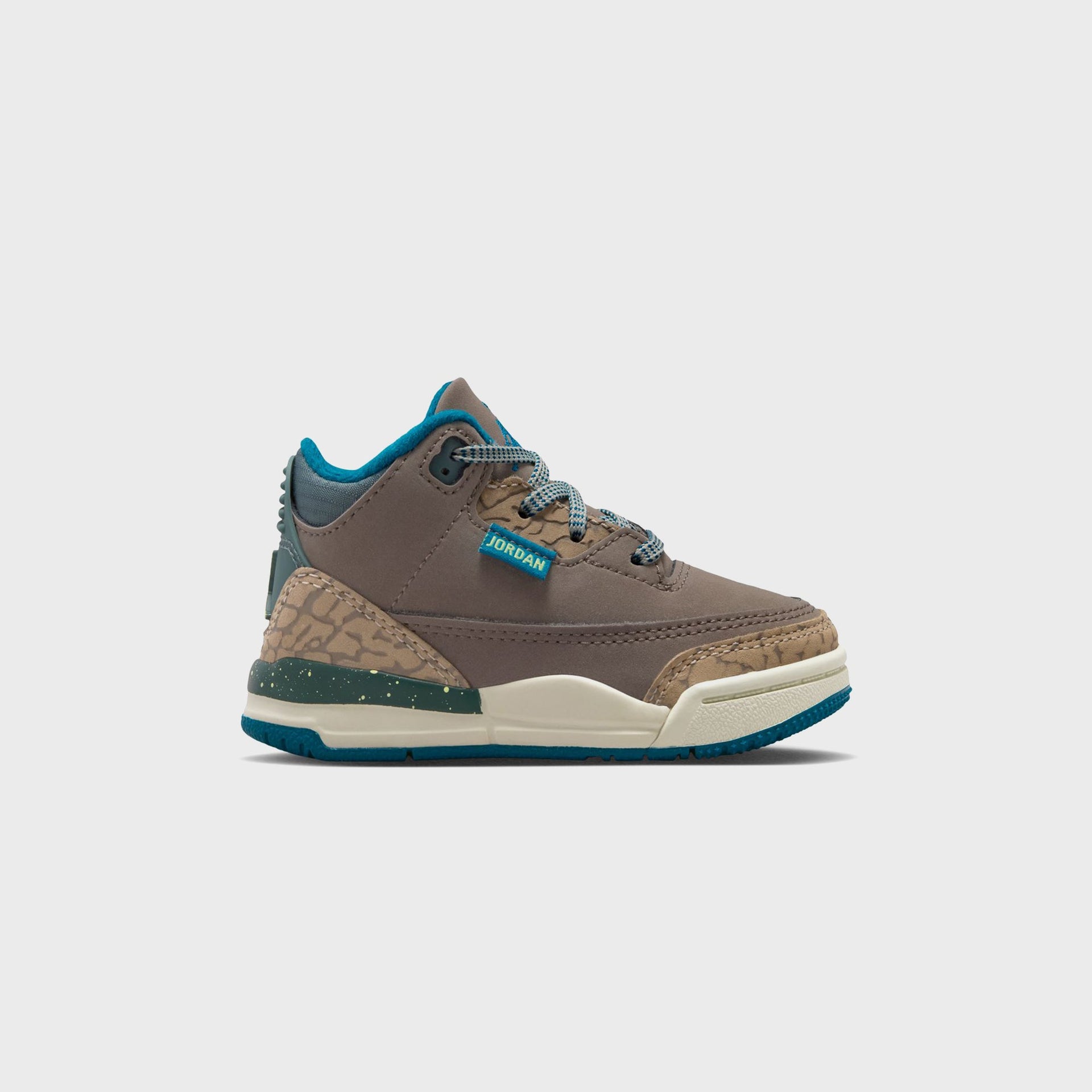 Jordan Toddler Air Jordan 3 Retro - Olive Grey / Green Abyss / Khaki / Sea Glass