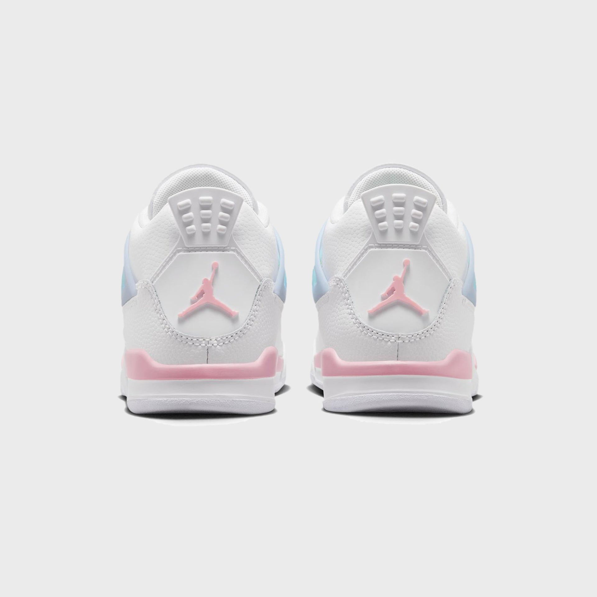 Nike PS Air Jordan 4 Retro - White / Half Blue / Vapor Green / Medium Soft Pink