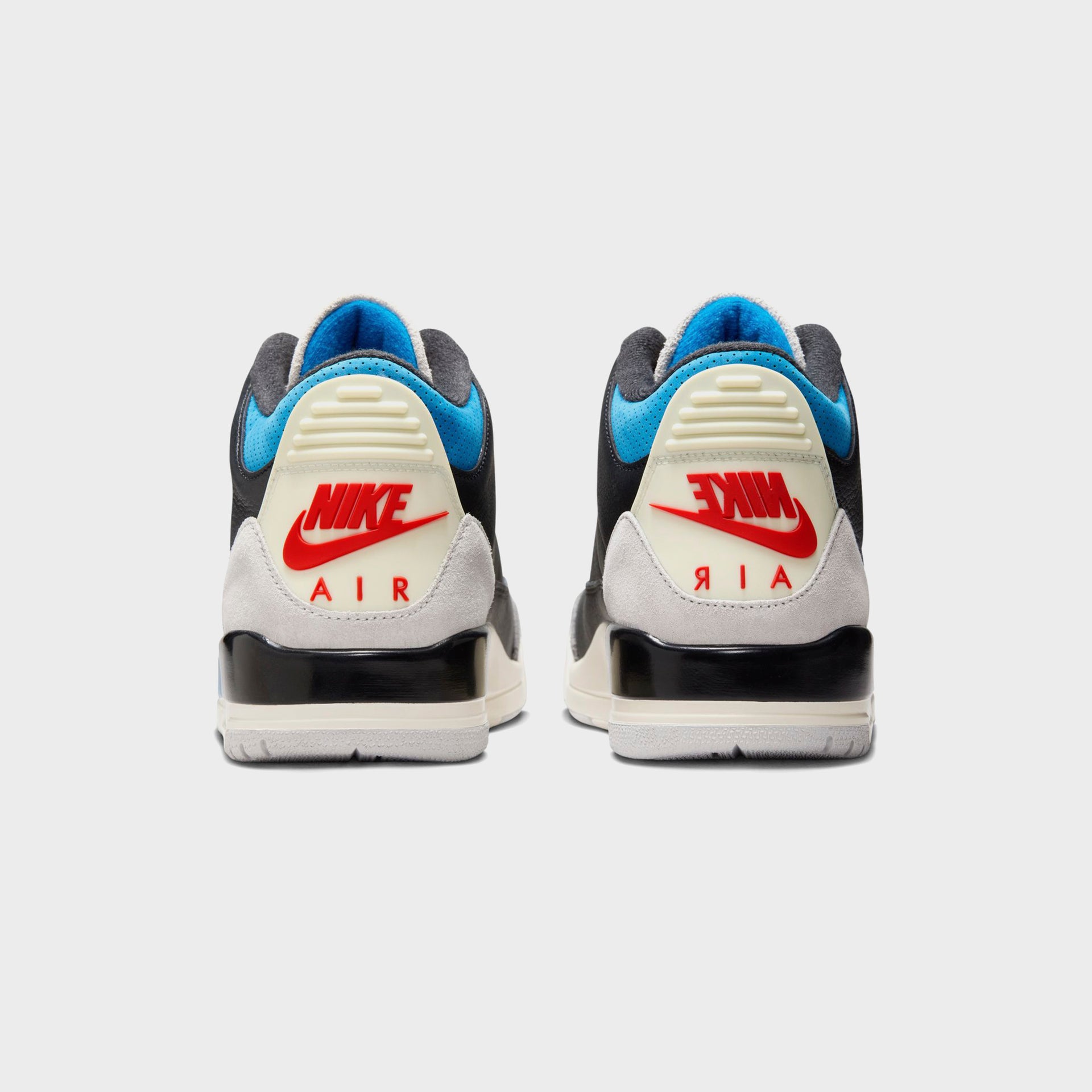 Jordan Air Jordan 3 Retro OG - Black / Chile Red / Neutral Grey / Military Blue / Coconut Milk
