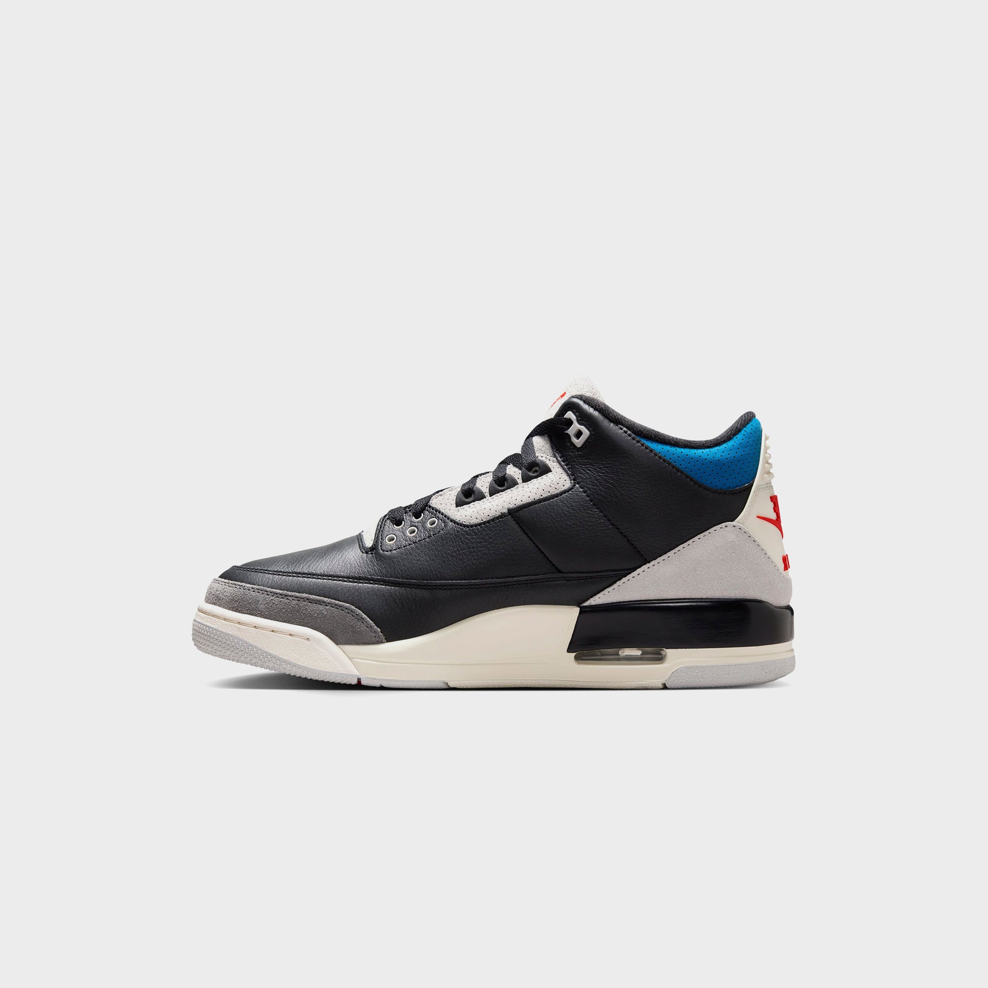 Jordan Air Jordan 3 Retro OG - Black / Chile Red / Neutral Grey / Military Blue / Coconut Milk