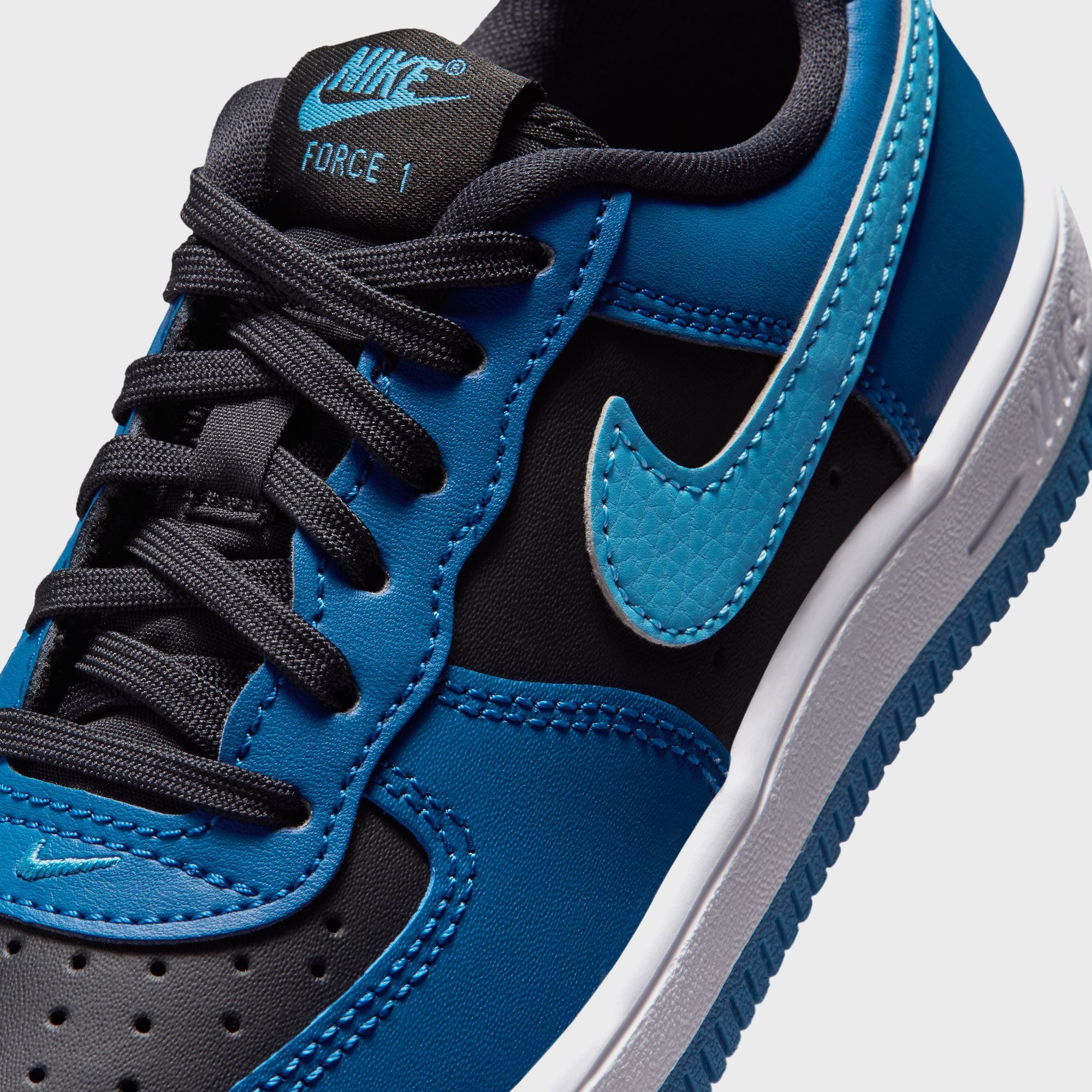 Nike PS Air Force 1 Low - Black / Dutch Blue / Court Blue / White