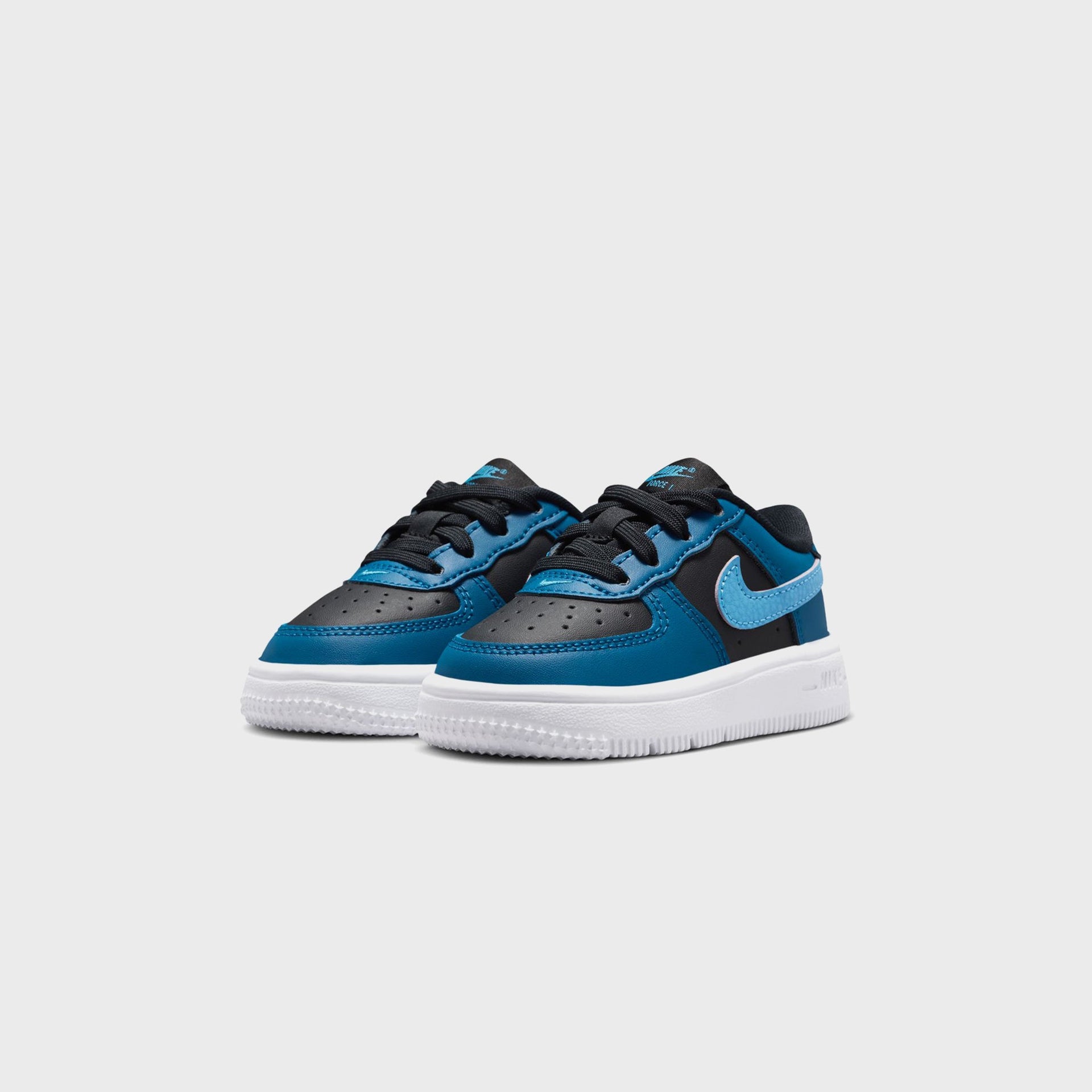 Nike TD Air Force 1 Low - Black / Dutch Blue / Court Blue / White