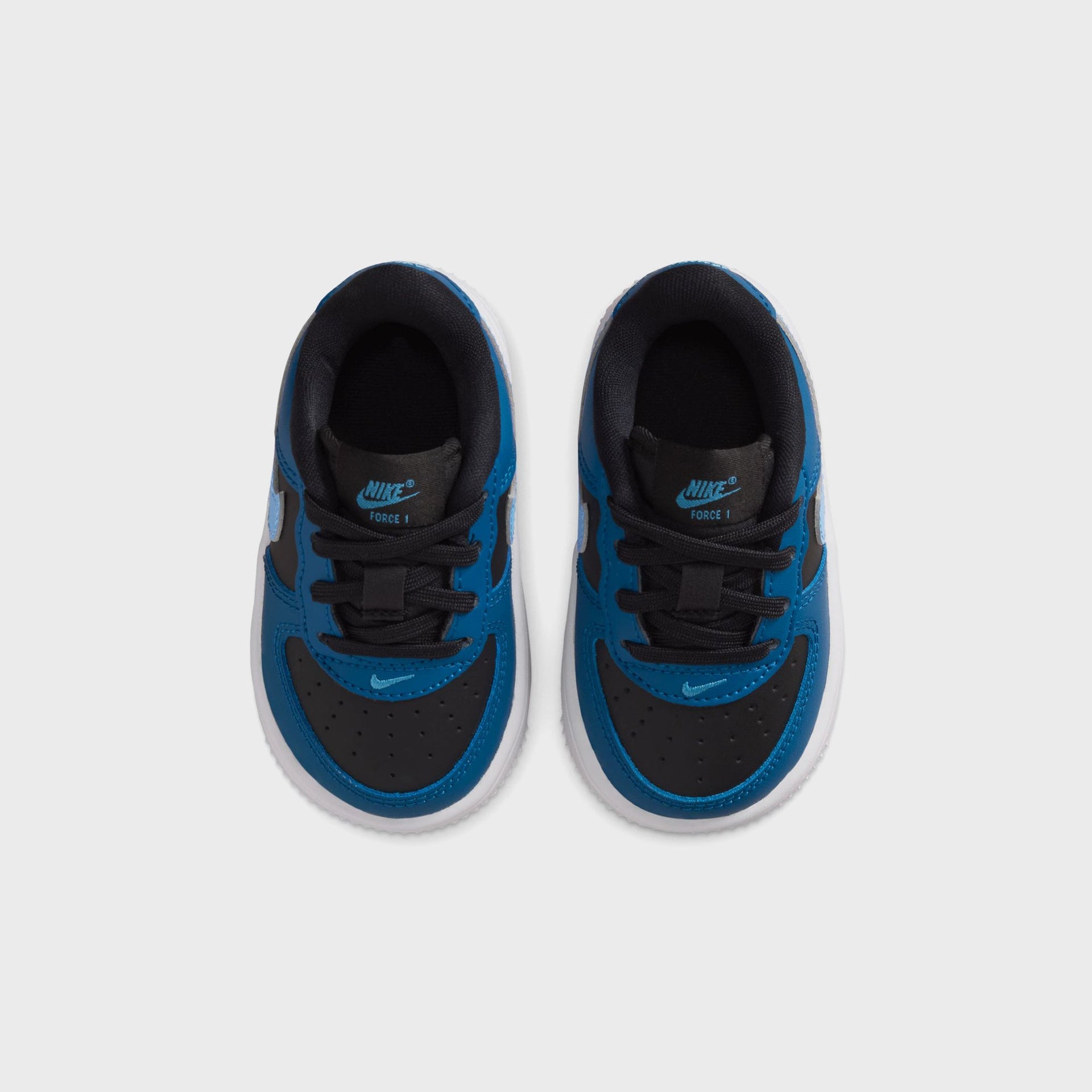 Nike TD Air Force 1 Low - Black / Dutch Blue / Court Blue / White