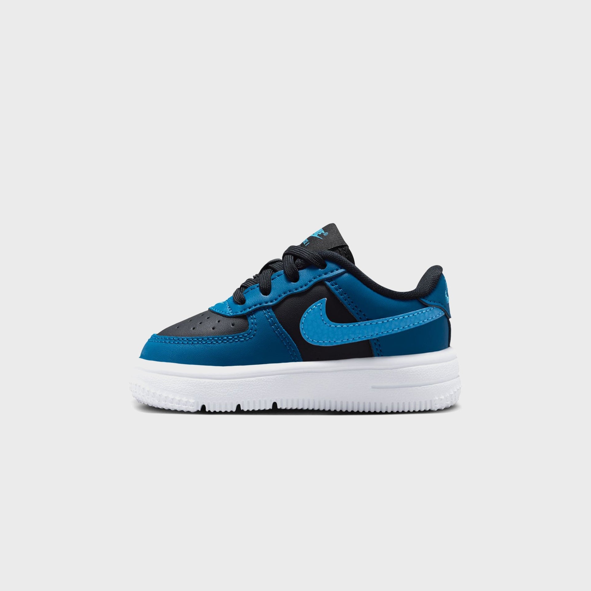 Nike TD Air Force 1 Low - Black / Dutch Blue / Court Blue / White