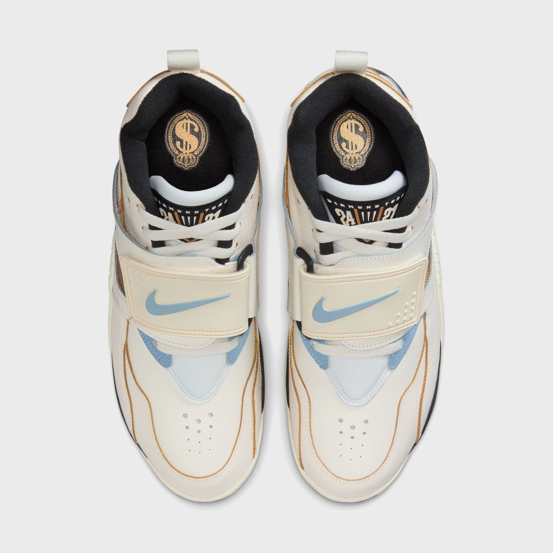 Nike Air Diamond Turf - Sail / Mica Blue / Coconut Milk / Off Noir