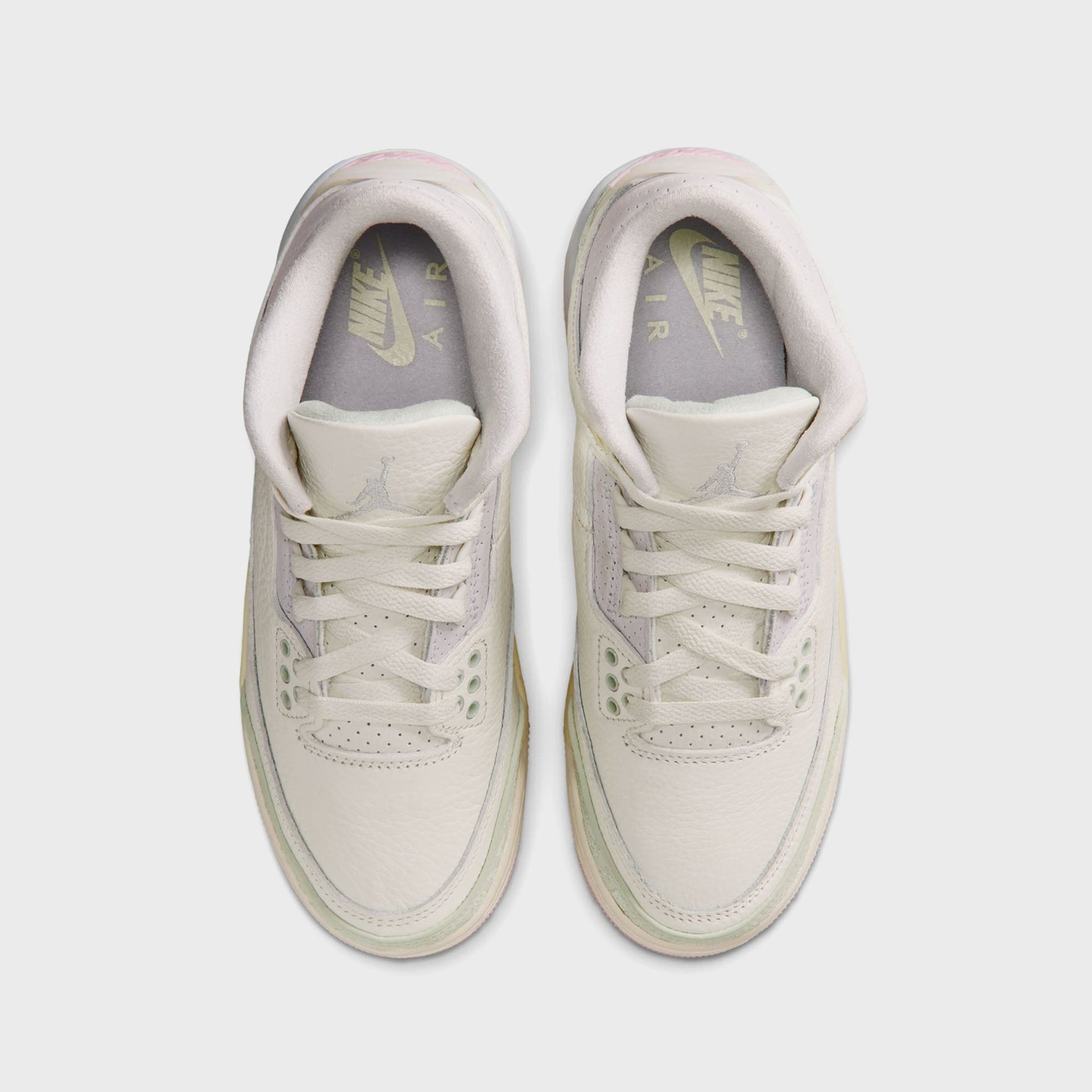 Jordan GS Air Jordan 3 Retro - Sail / Jade Aura